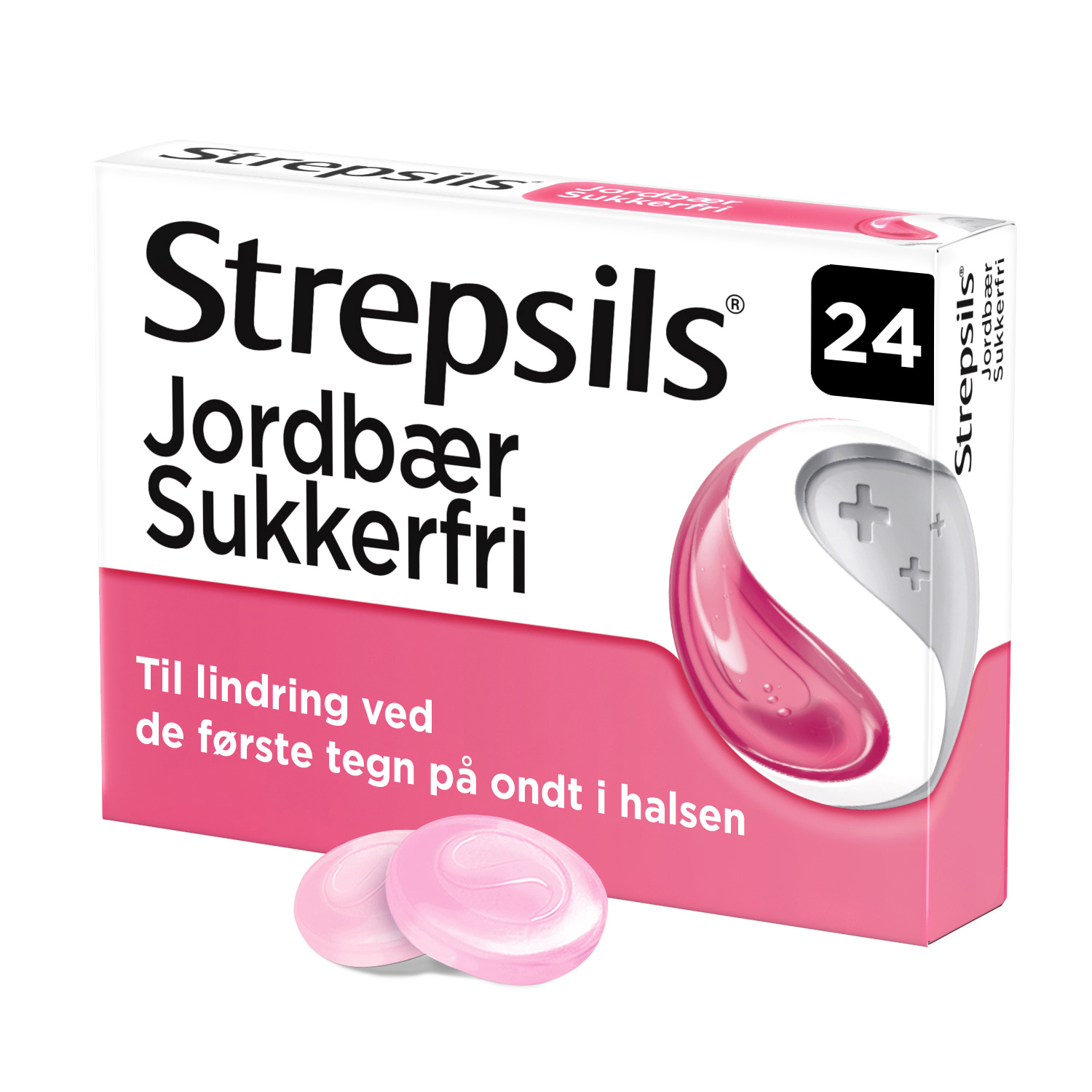 Strepsils Jordbær Sukkerfri