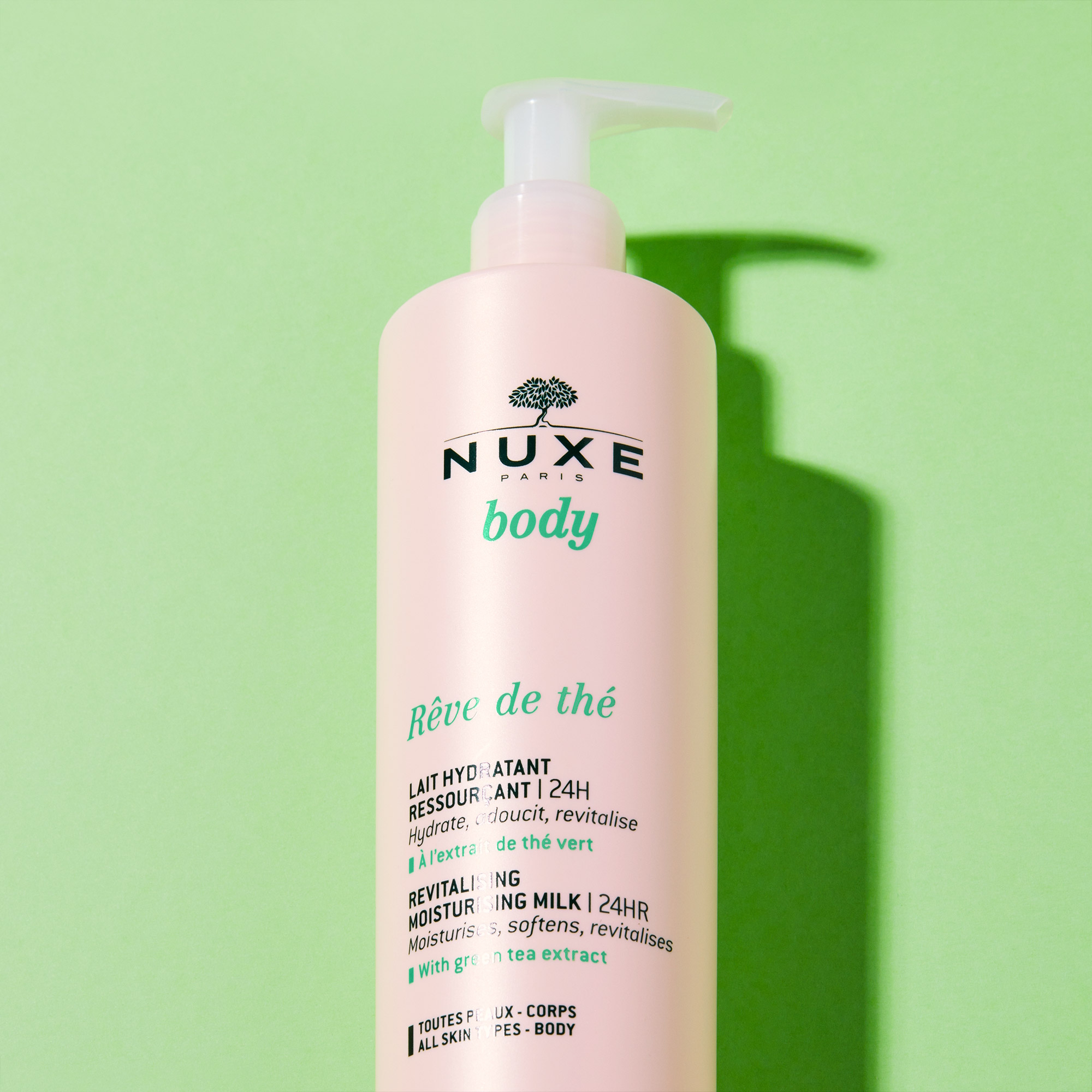 NUXE Rêve de Thé REVITALISING MOISTURISING MILK 24H