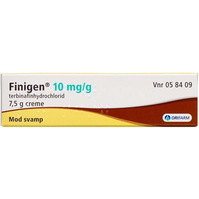 Køb Finigen 10 mg/g 7,5 g Creme | Svampedræbende | Hos Apopro.dk