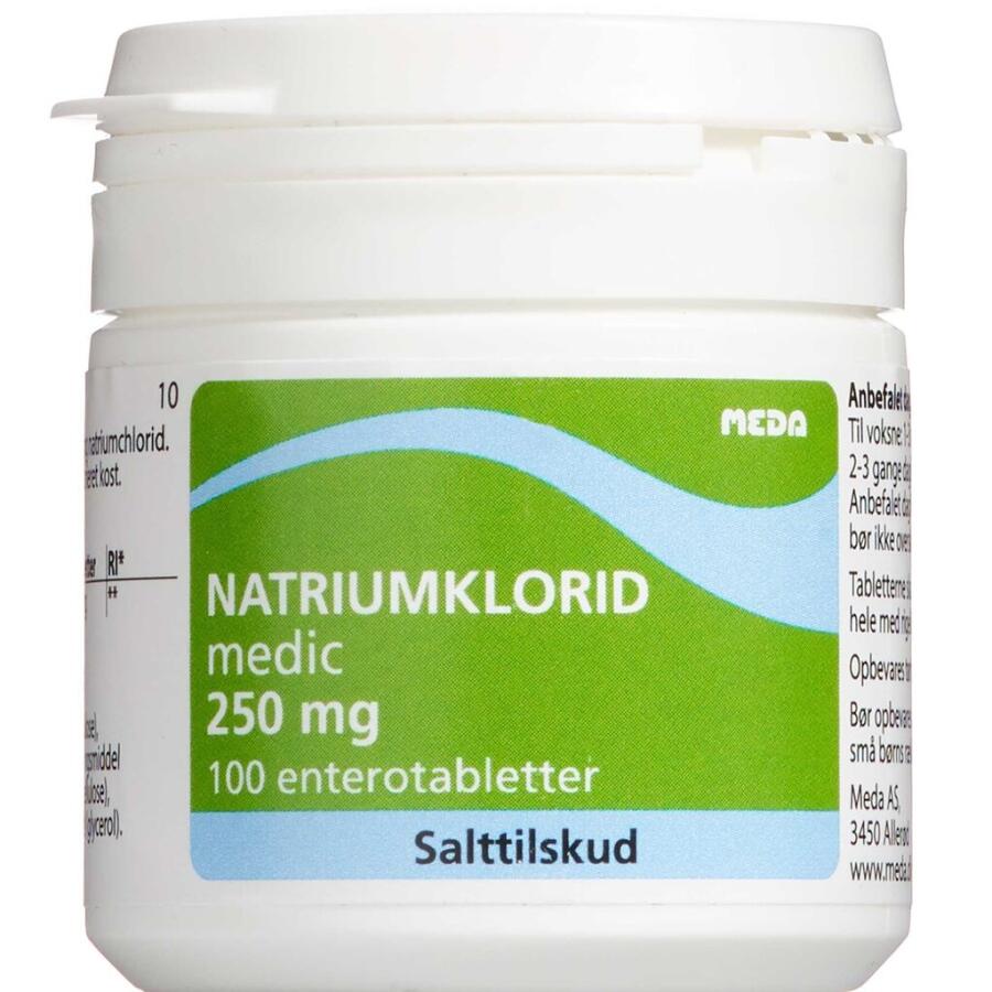 Natriumklorid 250 mg Enterotabletter