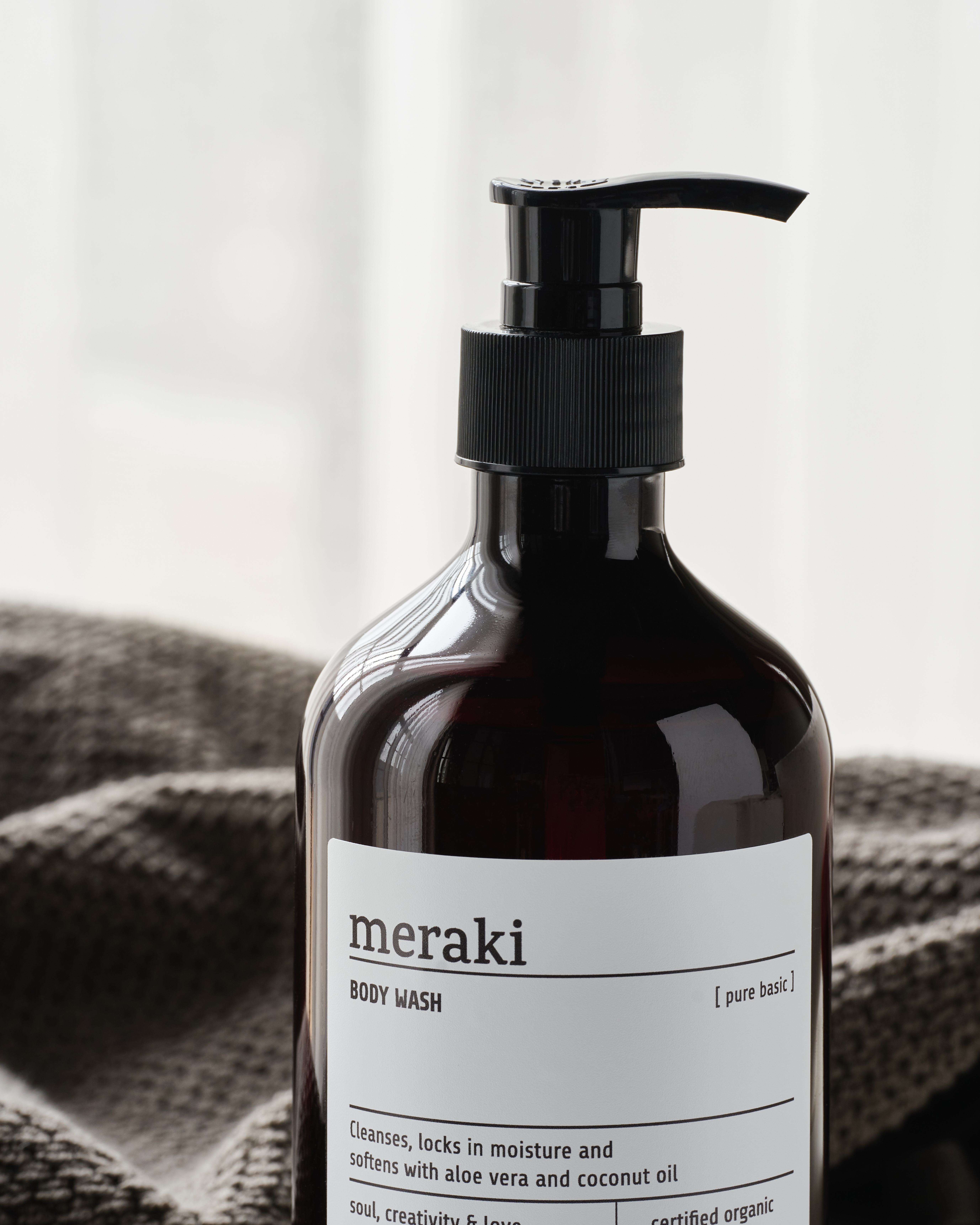Meraki Body Wash, Pure Basic