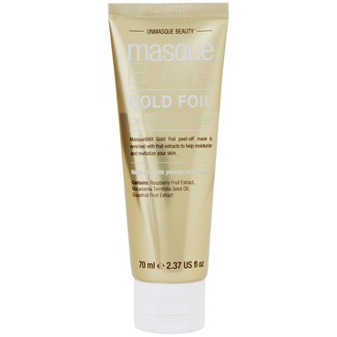 MasqueBar Foil Masque Gold Peel-Off Mask Tube