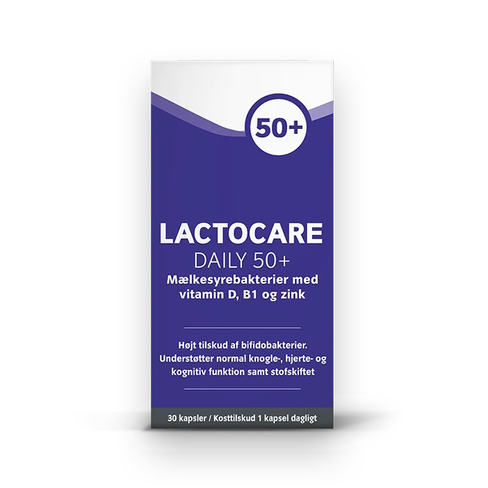 Lactocare Daily 50+ Kapsler