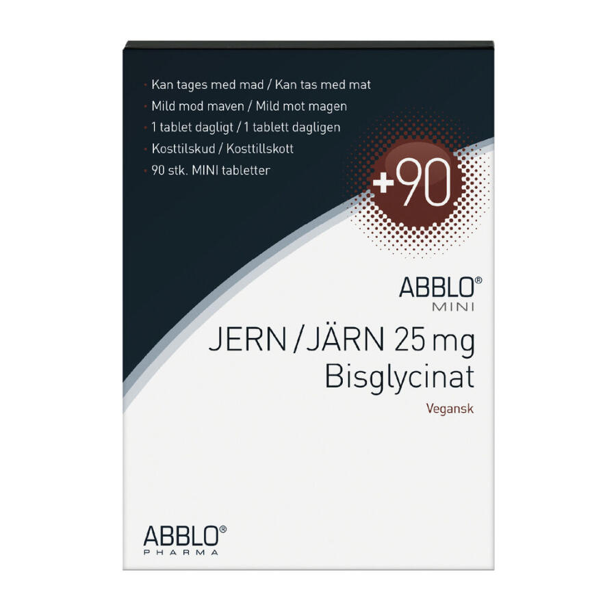 Abblo jern 25mg bisglycinat