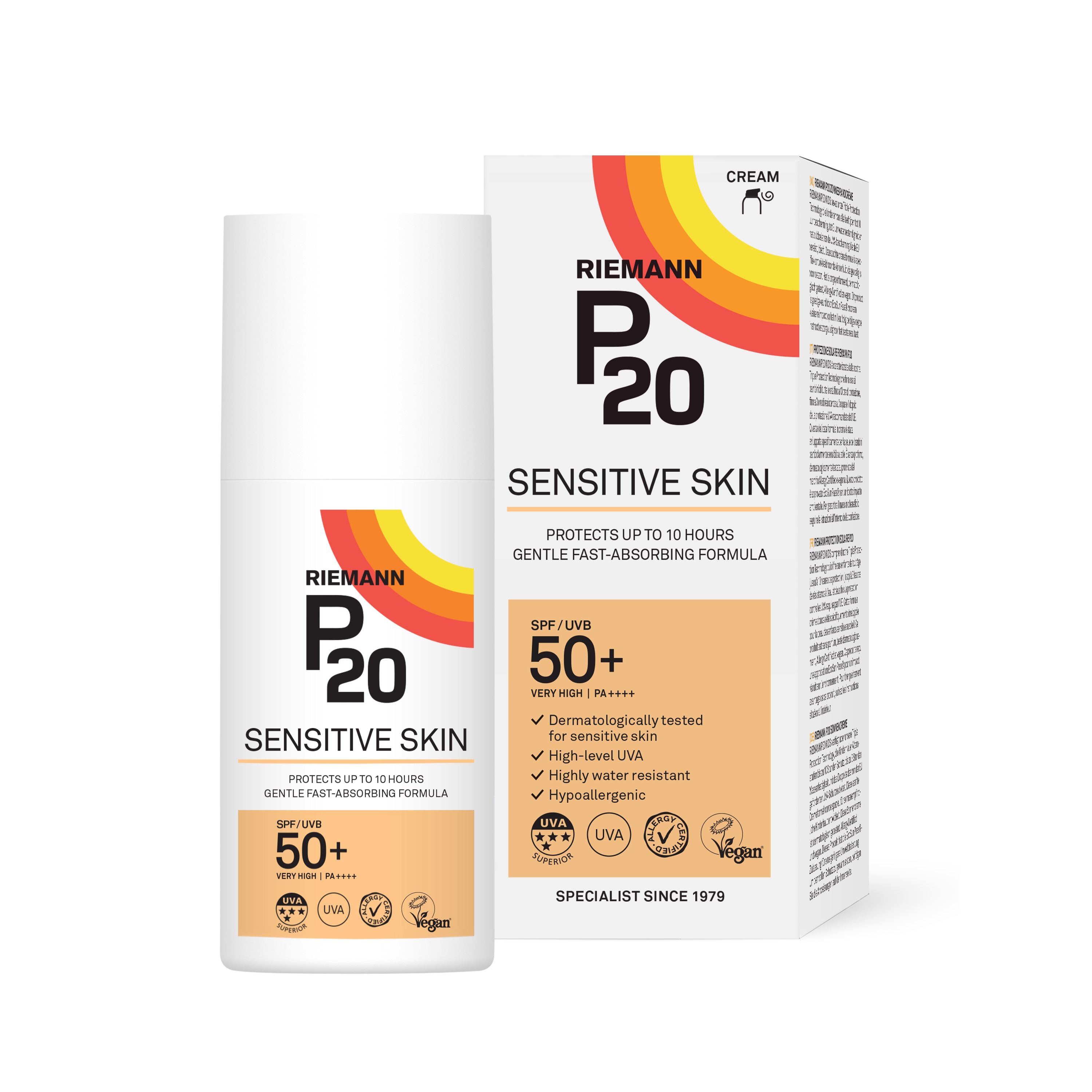 P20 Sensitive SPF 50+