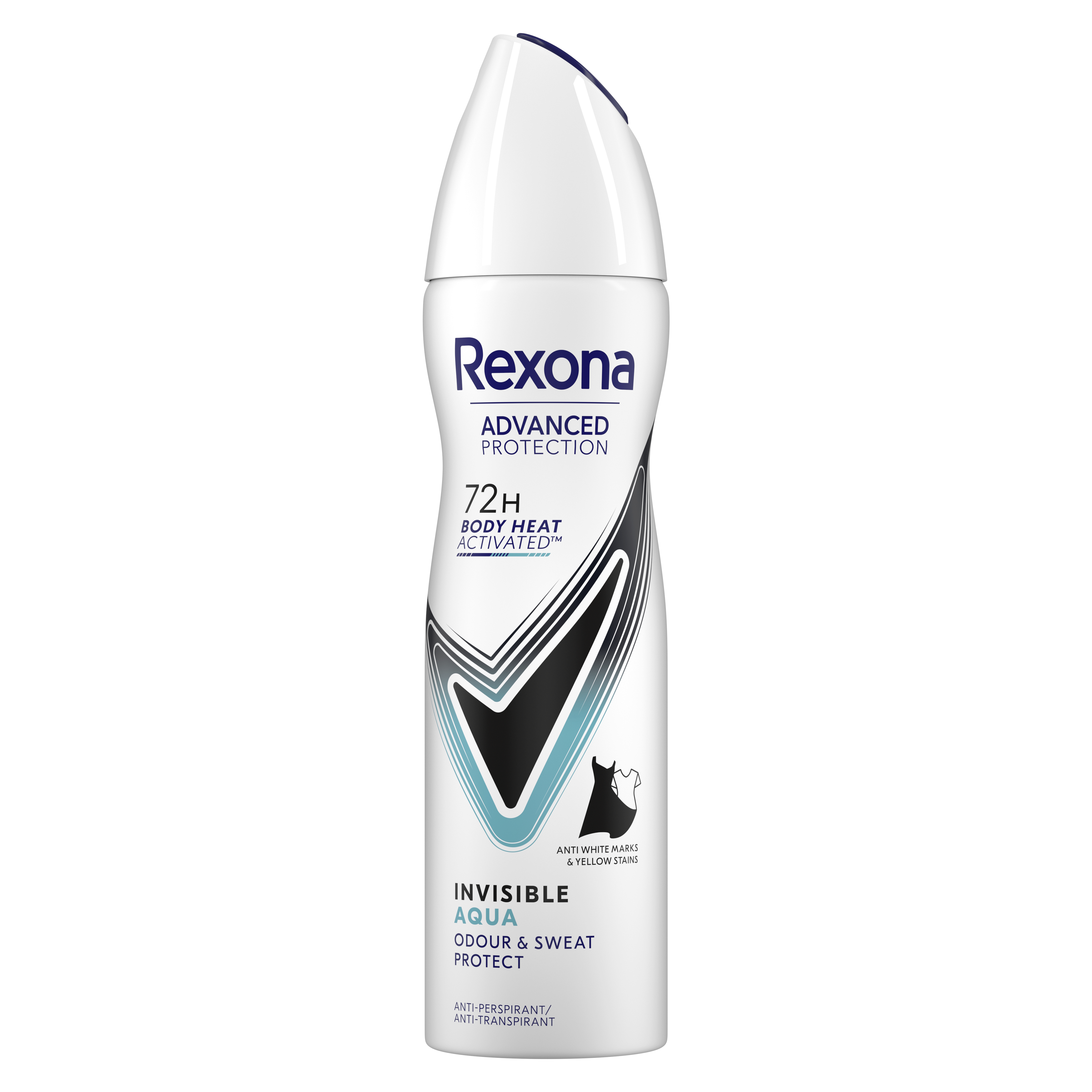 Rexona 72h Advanced Protection Invisible Aqua Antiperspirant Deospray
