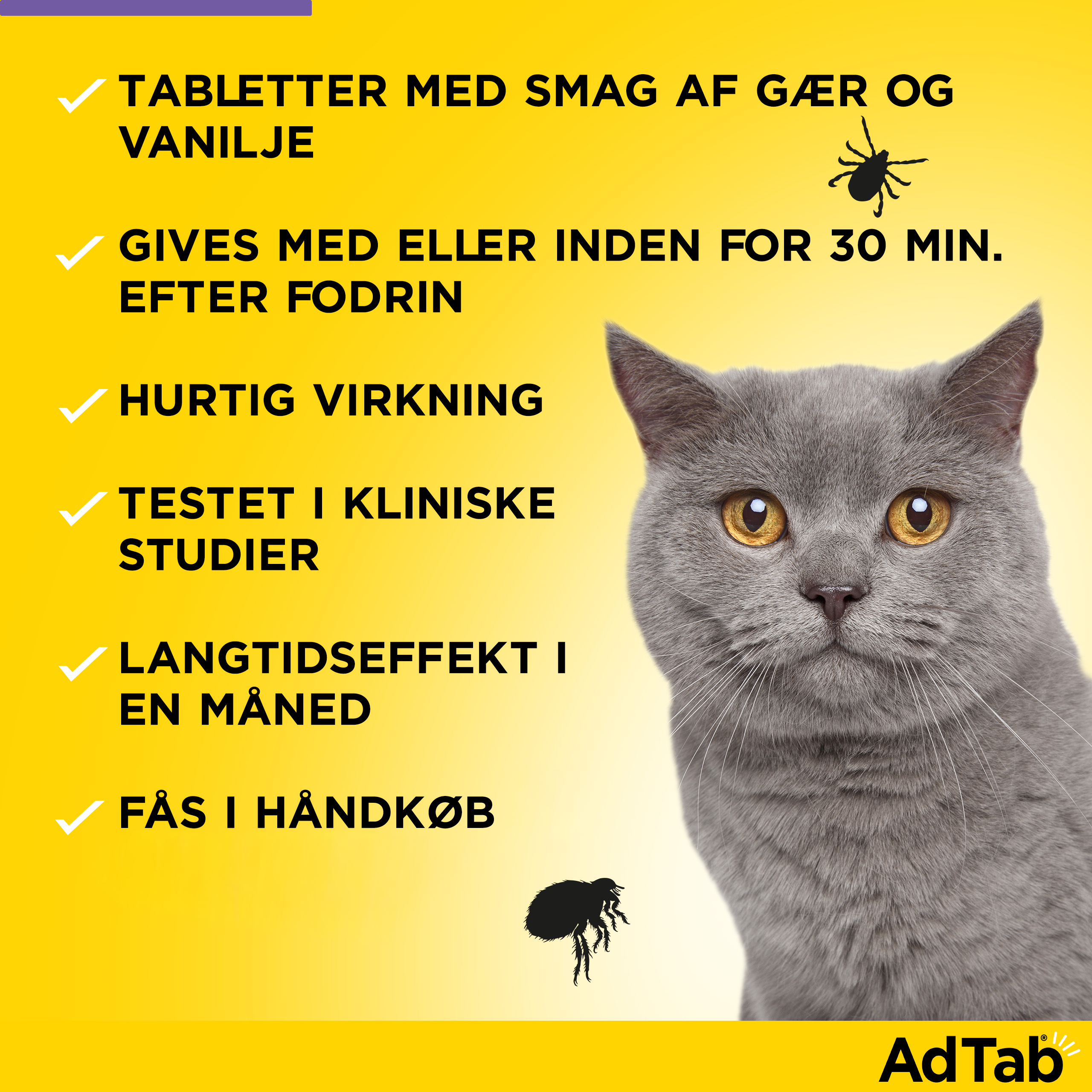 AdTab til katte >2.0-8.0 kg