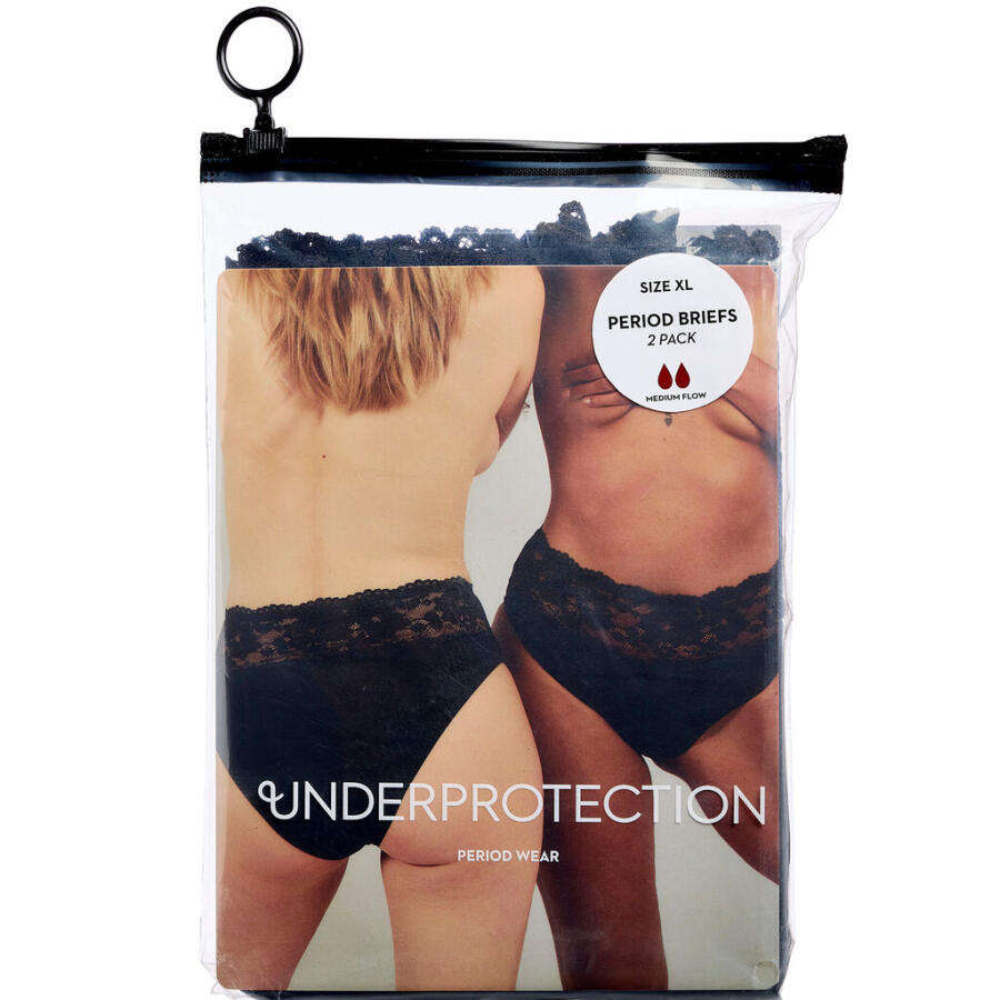 Underprotection Penelope Period Briefs Sort XL