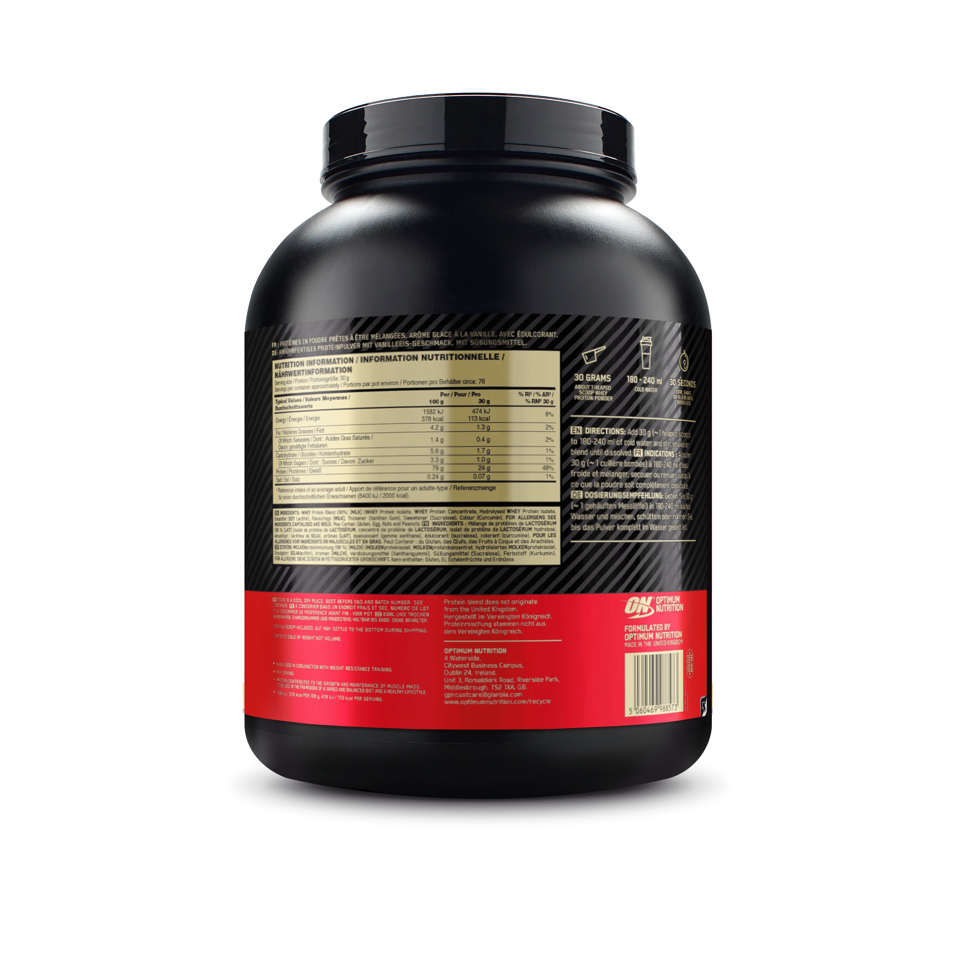 Optimum Nutrition Gold Standard 100% Vanilla Ice Cream