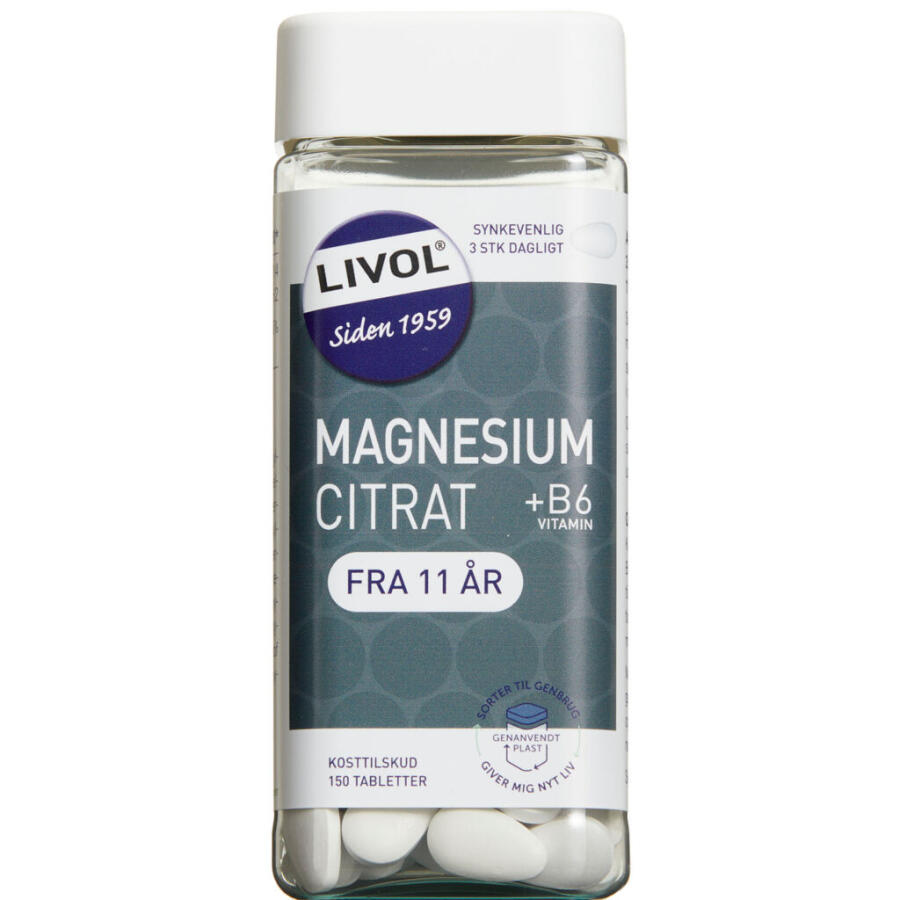 Livol MagnesiumCitrat + B6 vitamin