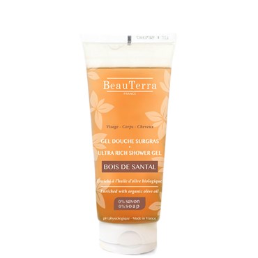 BeauTerra Ultra Rich Shower Gel - Sandalwood