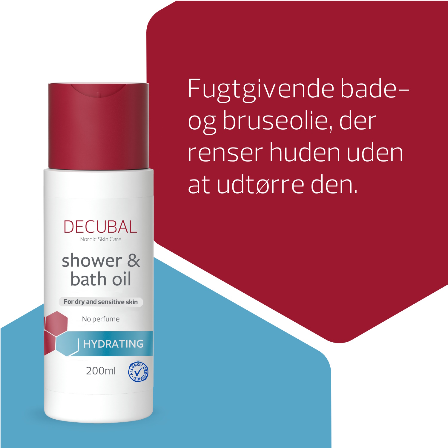 Decubal Hydrating Shower & Bath Oil