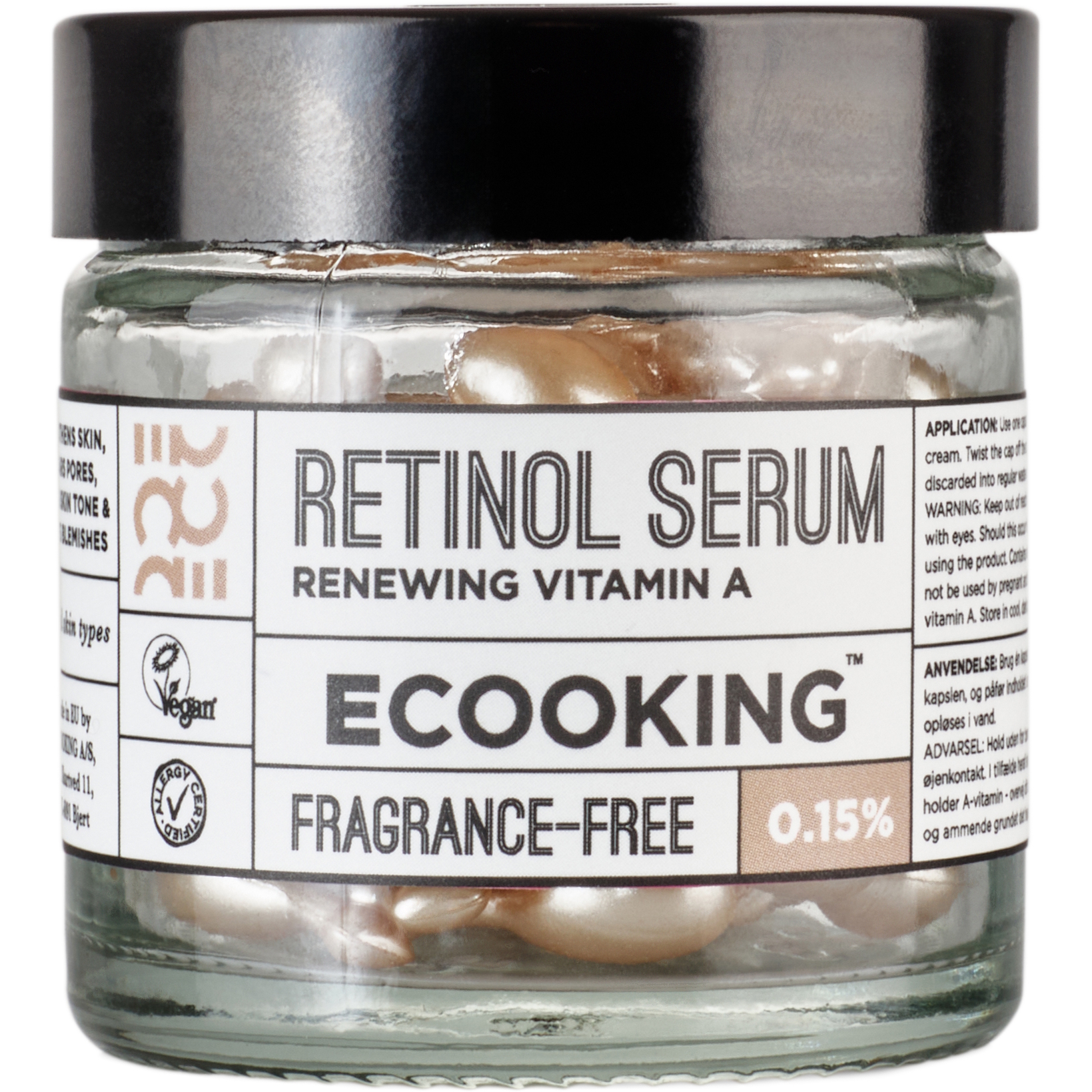 ECOOKING Retinol Serum 0,15% Fragrance-Free