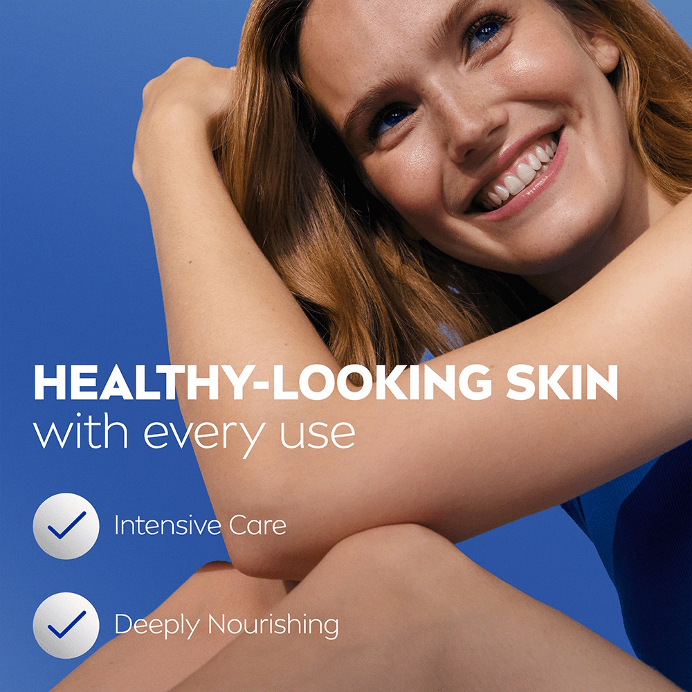 NIVEA Nourishing Hydration Body Milk med pumpe