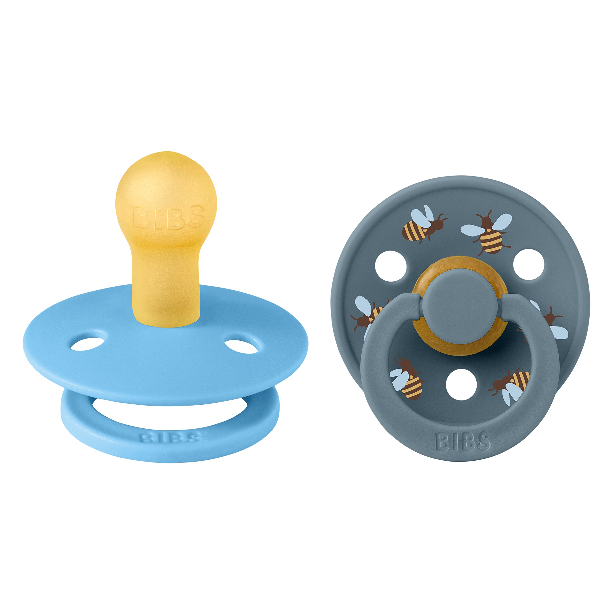 BIBS Pacifier Studio Colour 2-pak Bumblebee Breeze Mix Size 1
