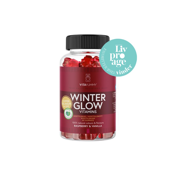 VitaYummy Winter Glow (Raspberry Vanilla) - 60 stk.