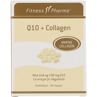 Fitness Pharma Q10 + Collagen 60 stk.