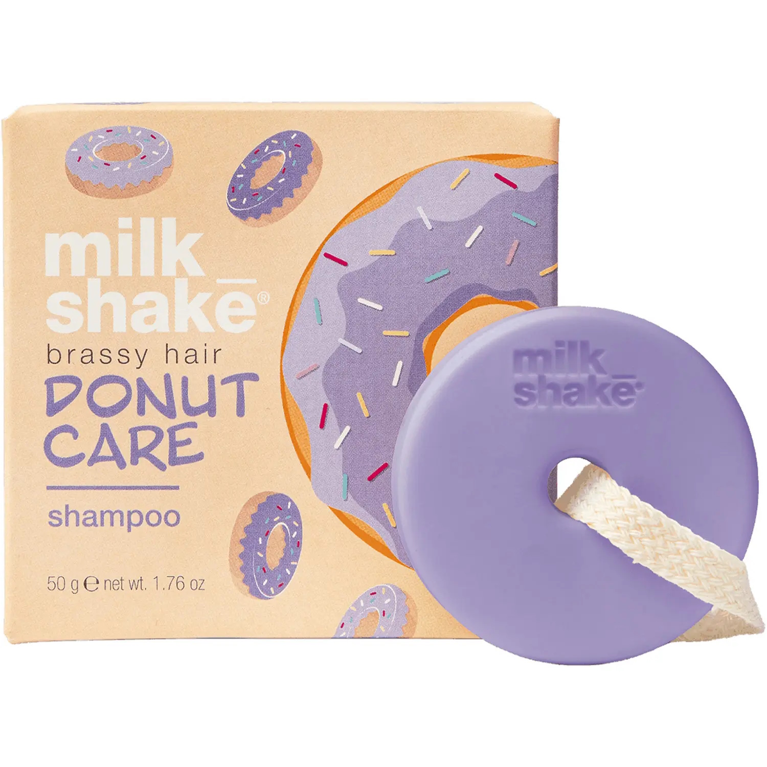 Milk_Shake Donut Care Shampoobar - Brassy Hair Silver