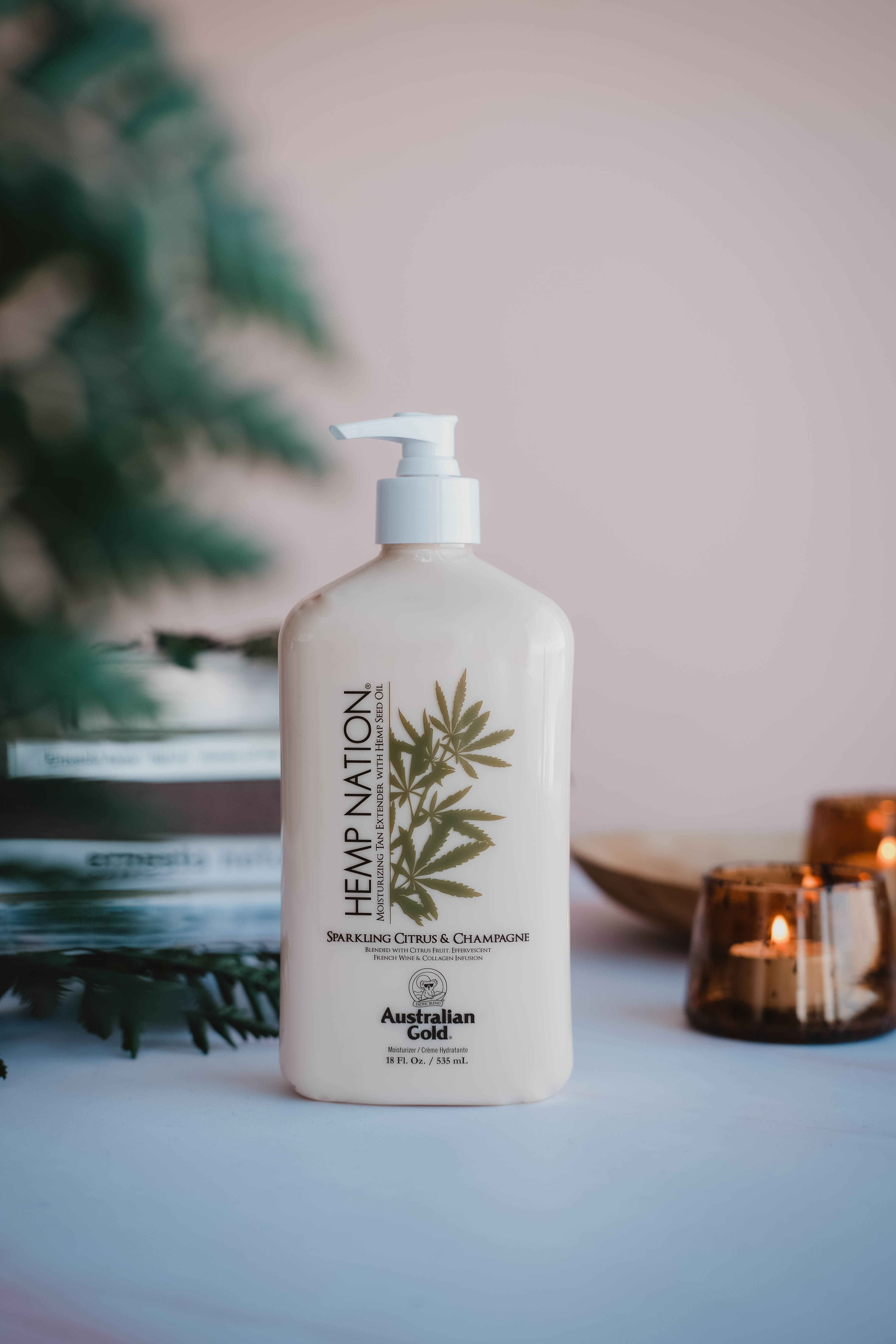 Australian Gold Hemp Nation Sparkling Citrus & Champagne Body Lotion
