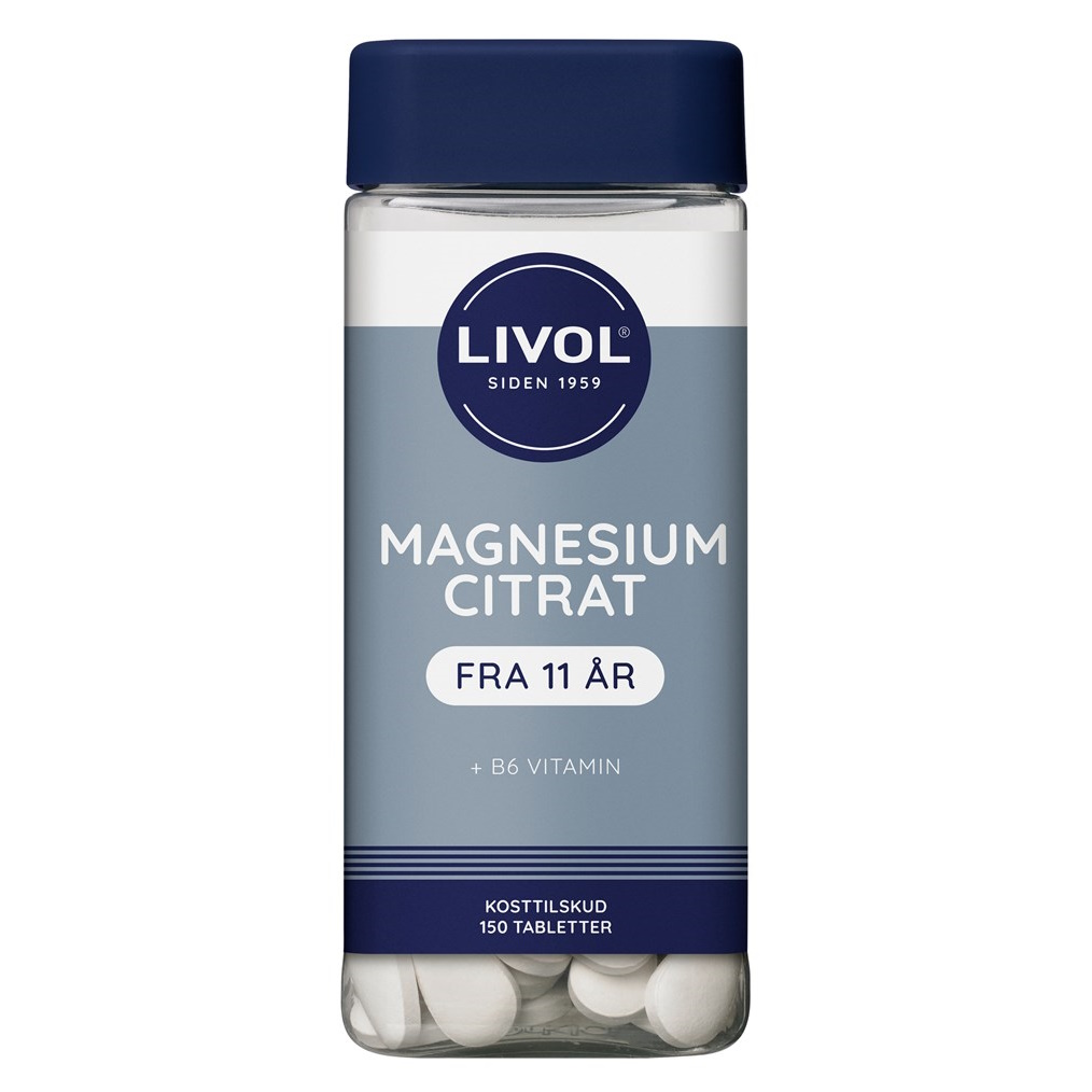 Livol MagnesiumCitrat + B6 vitamin