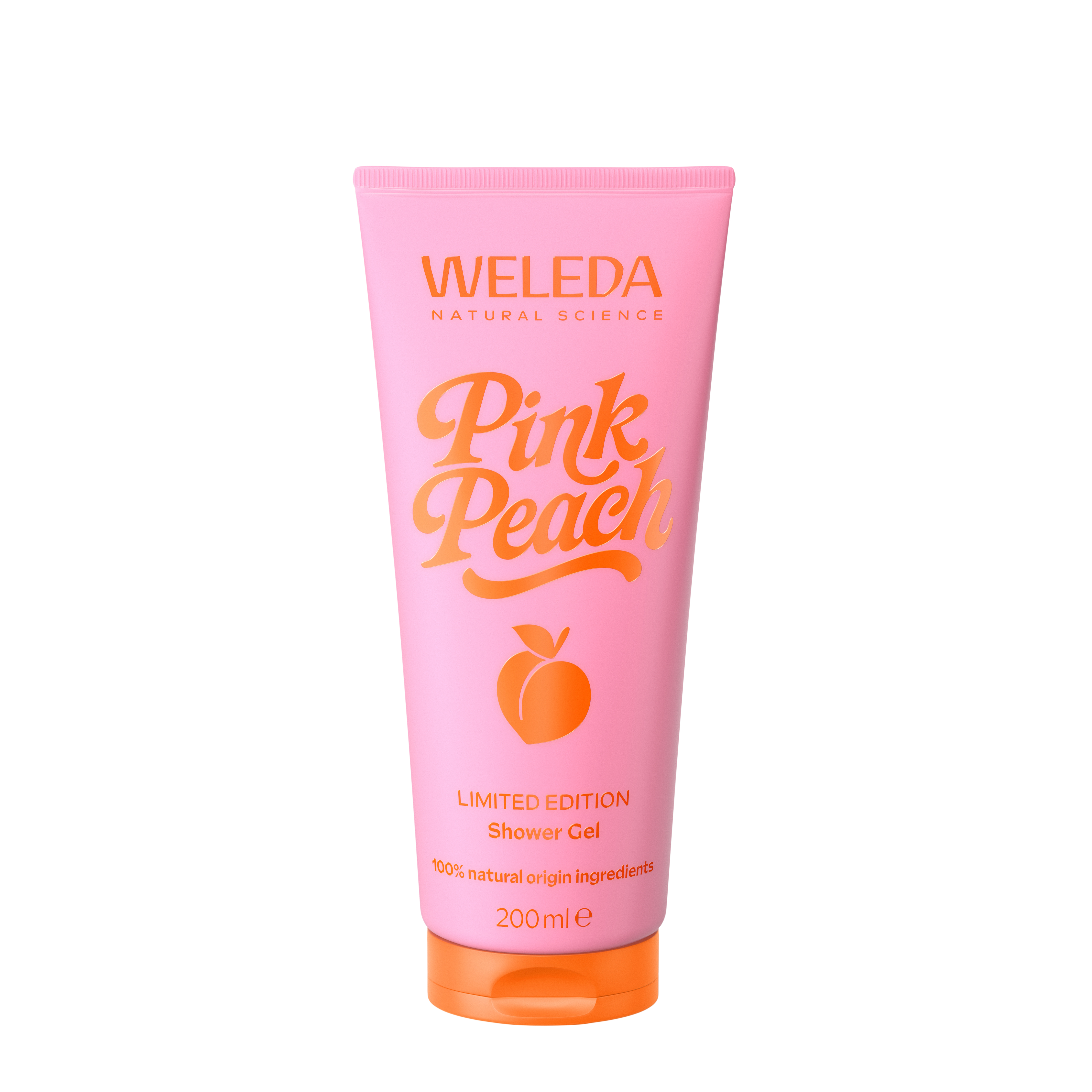 Weleda Pink Peach Shower Gel Limited Edition