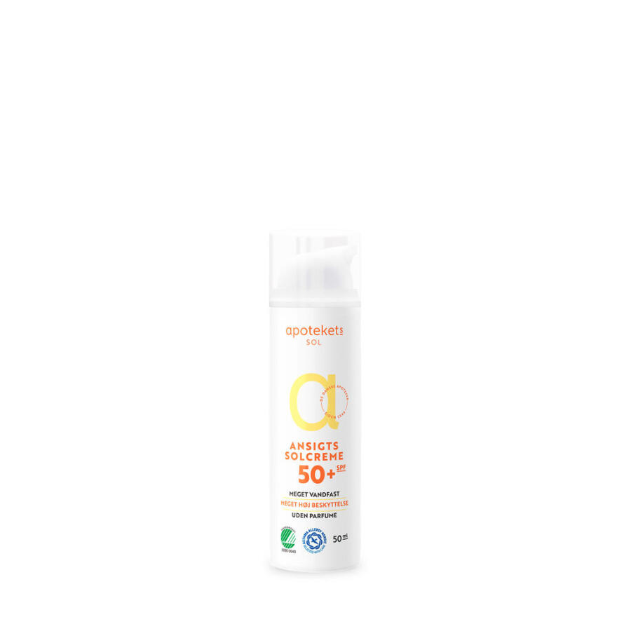 Apotekets Ansigtssolcreme SPF 50+