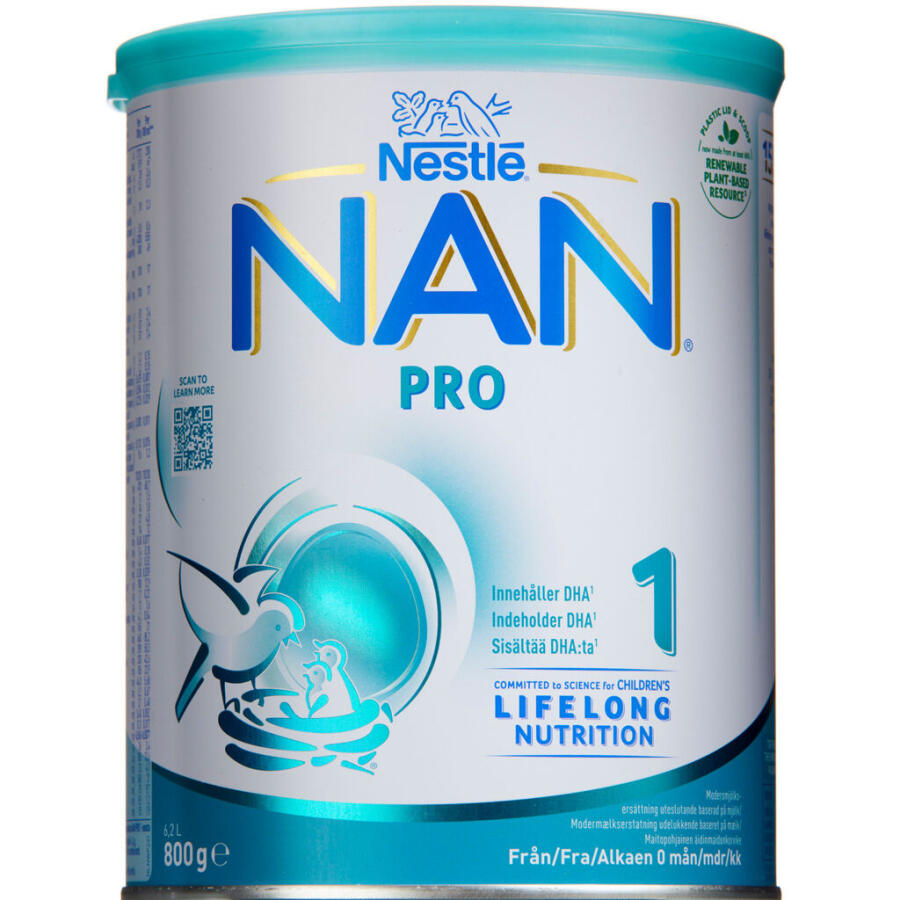 NAN PRO 1 800g 0-6 måneder