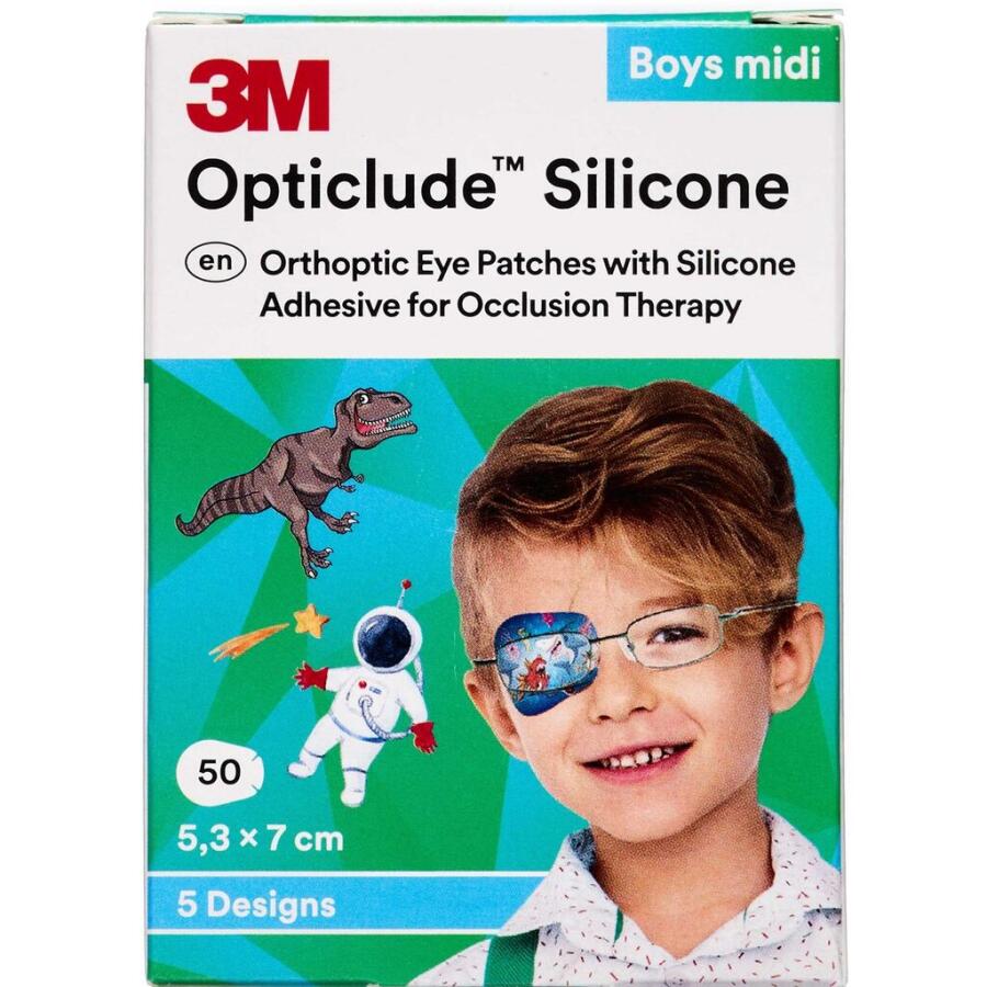 3M Opticlude Skeleplaster Medi Dreng