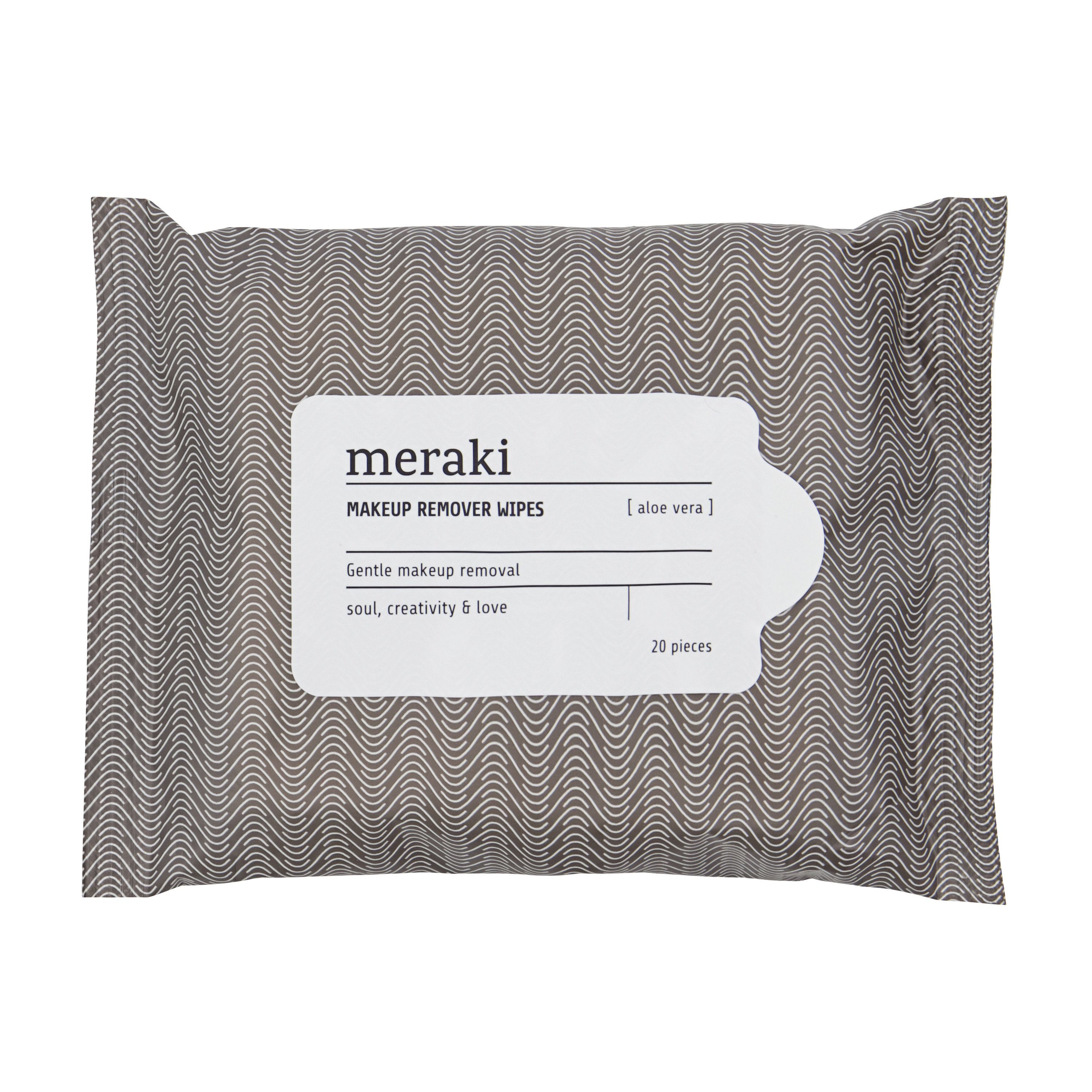 Meraki Makeup Remover Wipes, Aloe vera