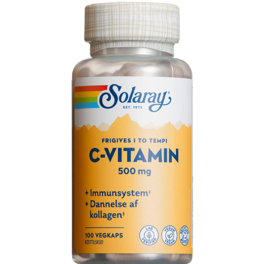 Solaray C-vitamin 500 mg