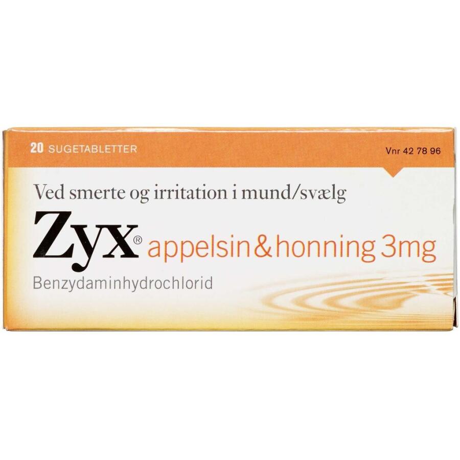 Zyx appelsin & honning