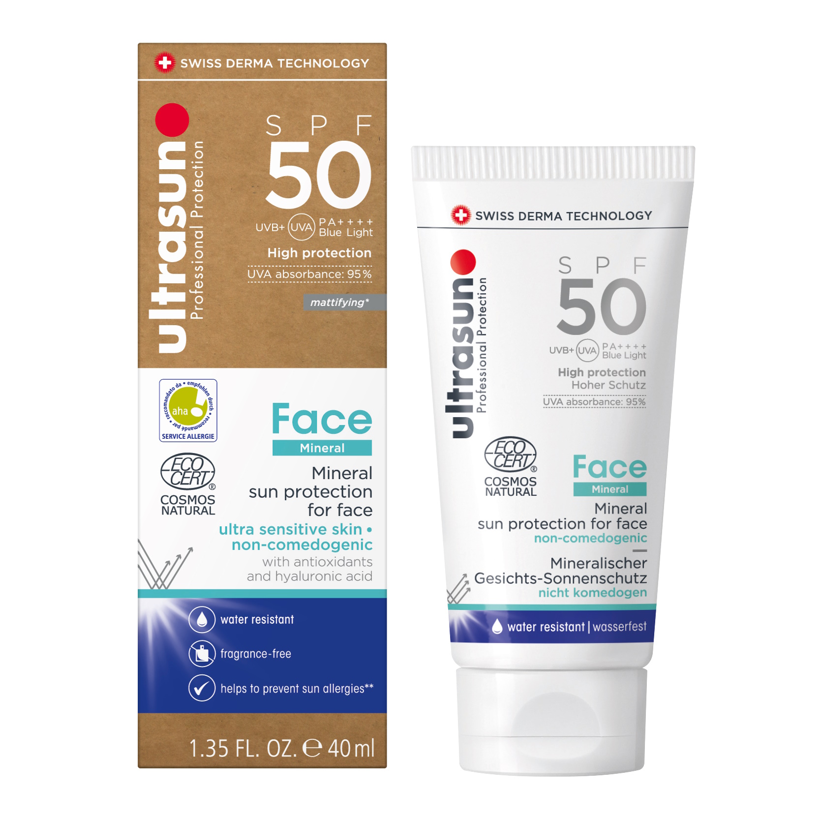 Ultrasun Mineral Face SPF 50