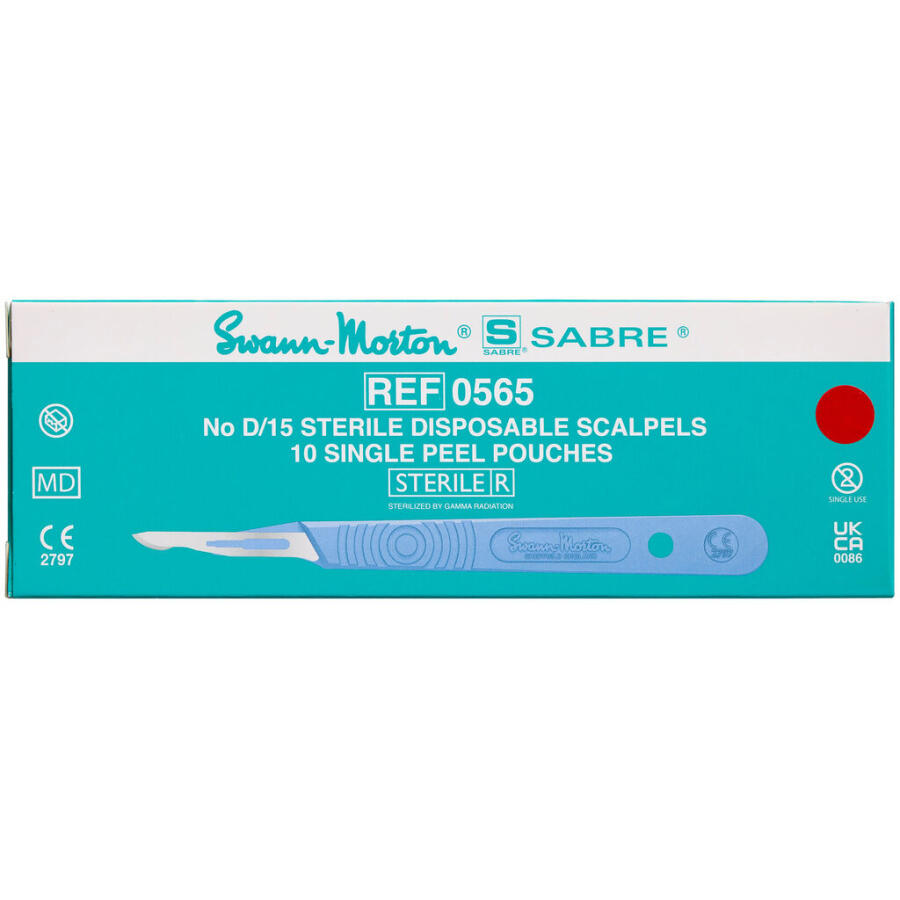 Sabre Skalpeltype D/15 steril