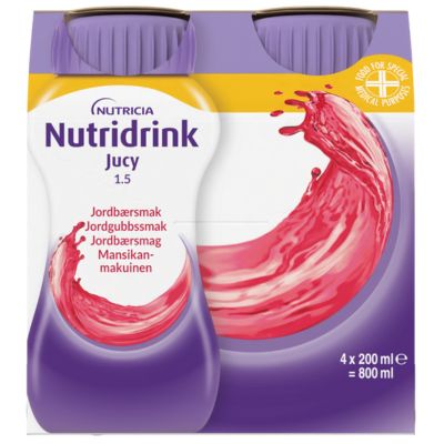 Nutridrink Jucy Jordbær