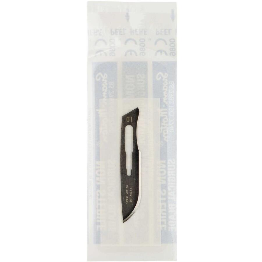Carbon Steel skalpelblad H 3 type 10