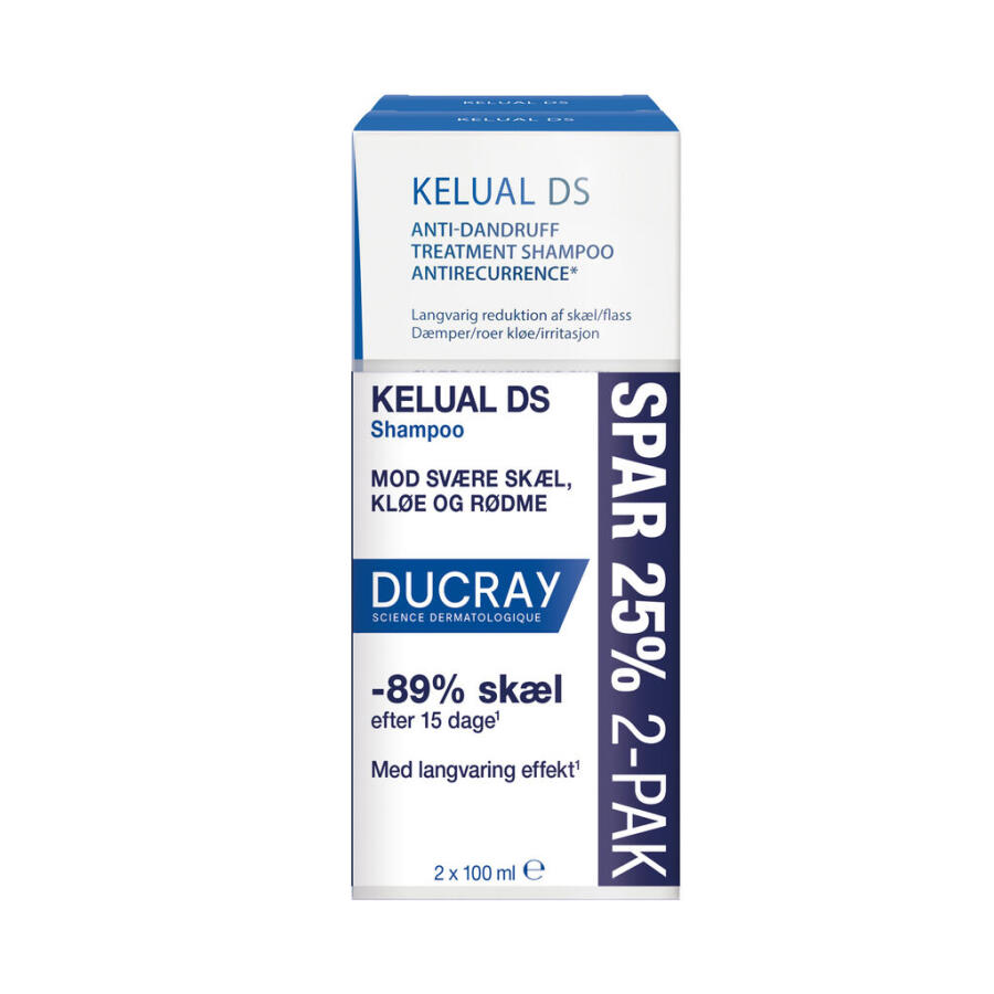 Ducray Kelual DS Shampoo DUOPACK