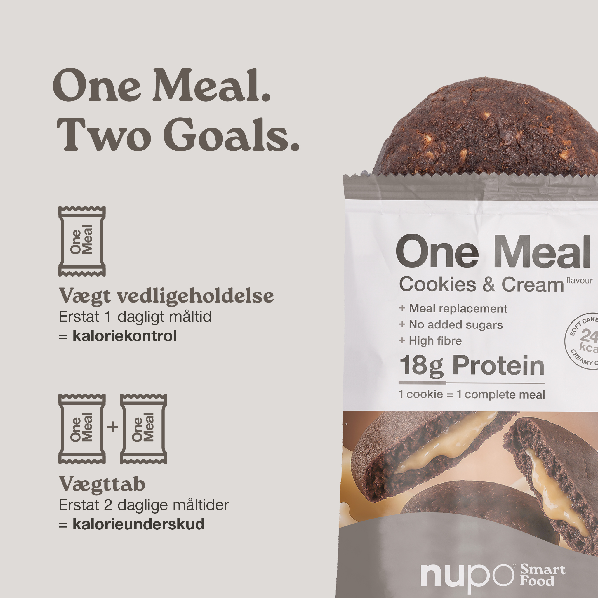 Nupo One Meal +Prime Cookies and Cream