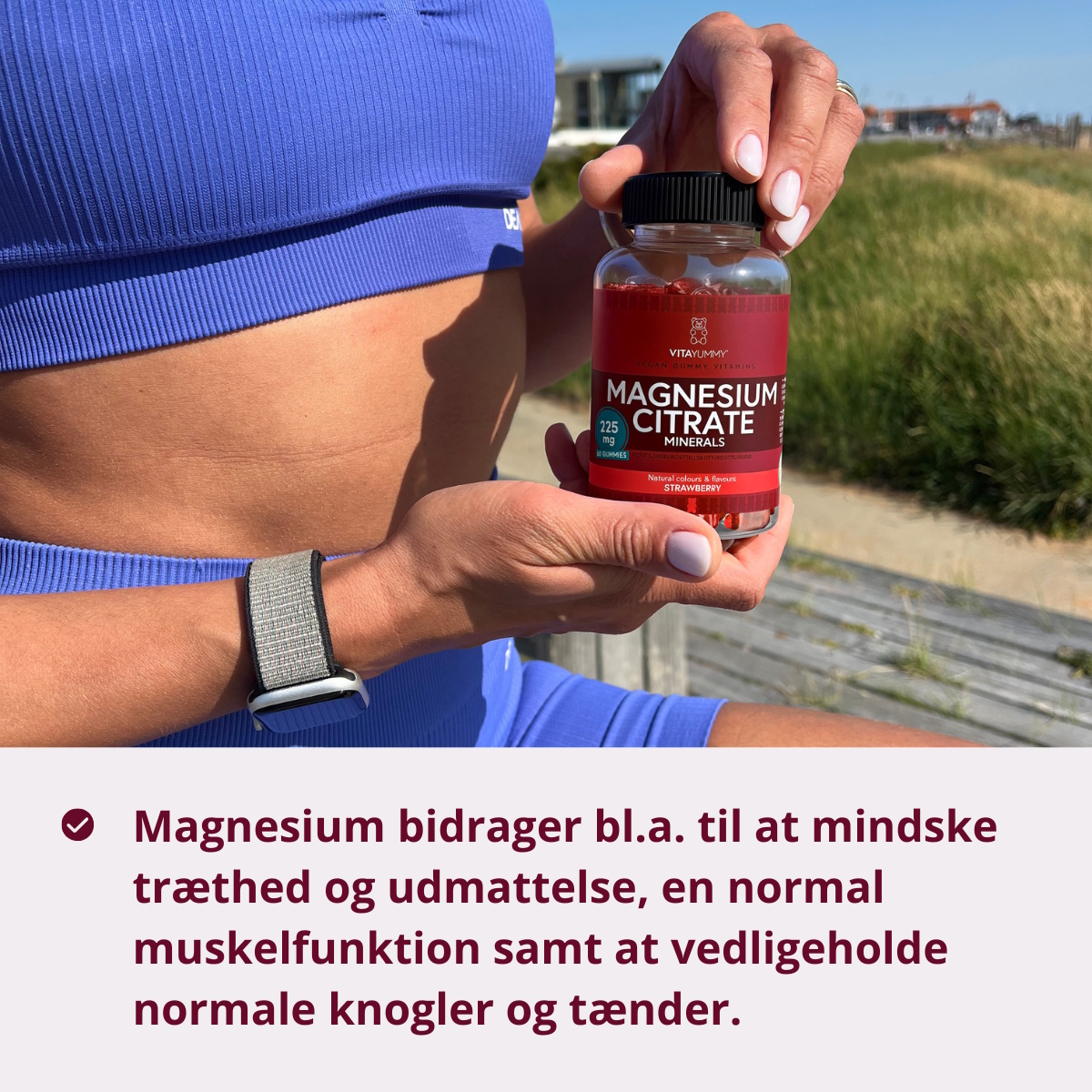 VitaYummy Magnesium (Strawberry) - 60 stk.