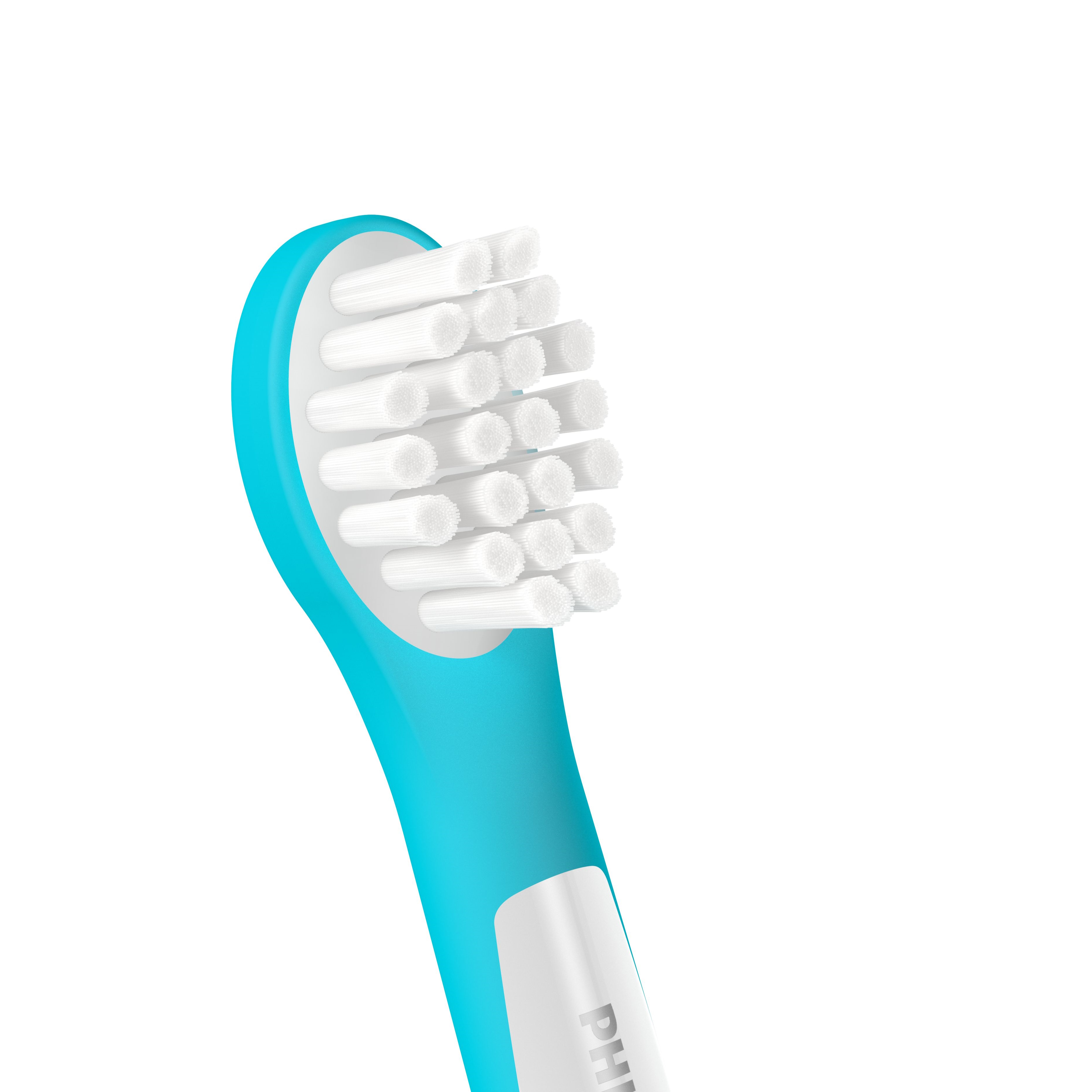 Philips Sonicare For Kids 2 x Tandbørstehoveder - Hvid/Turkis