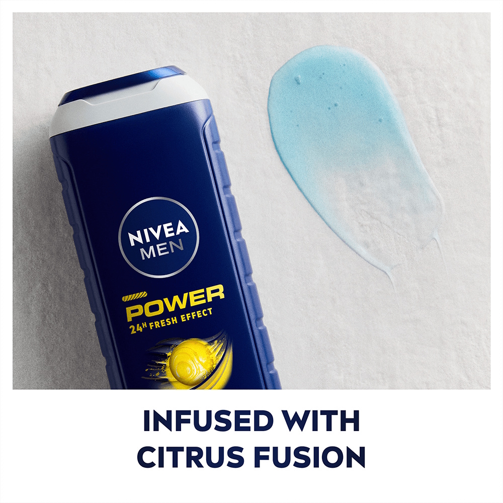 NIVEA Men shower Power Refresh Shower Gel