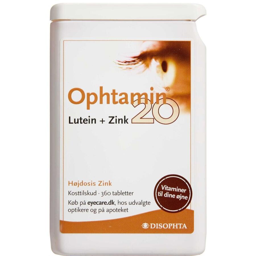 Ophtamin 20 Lutein+Zink