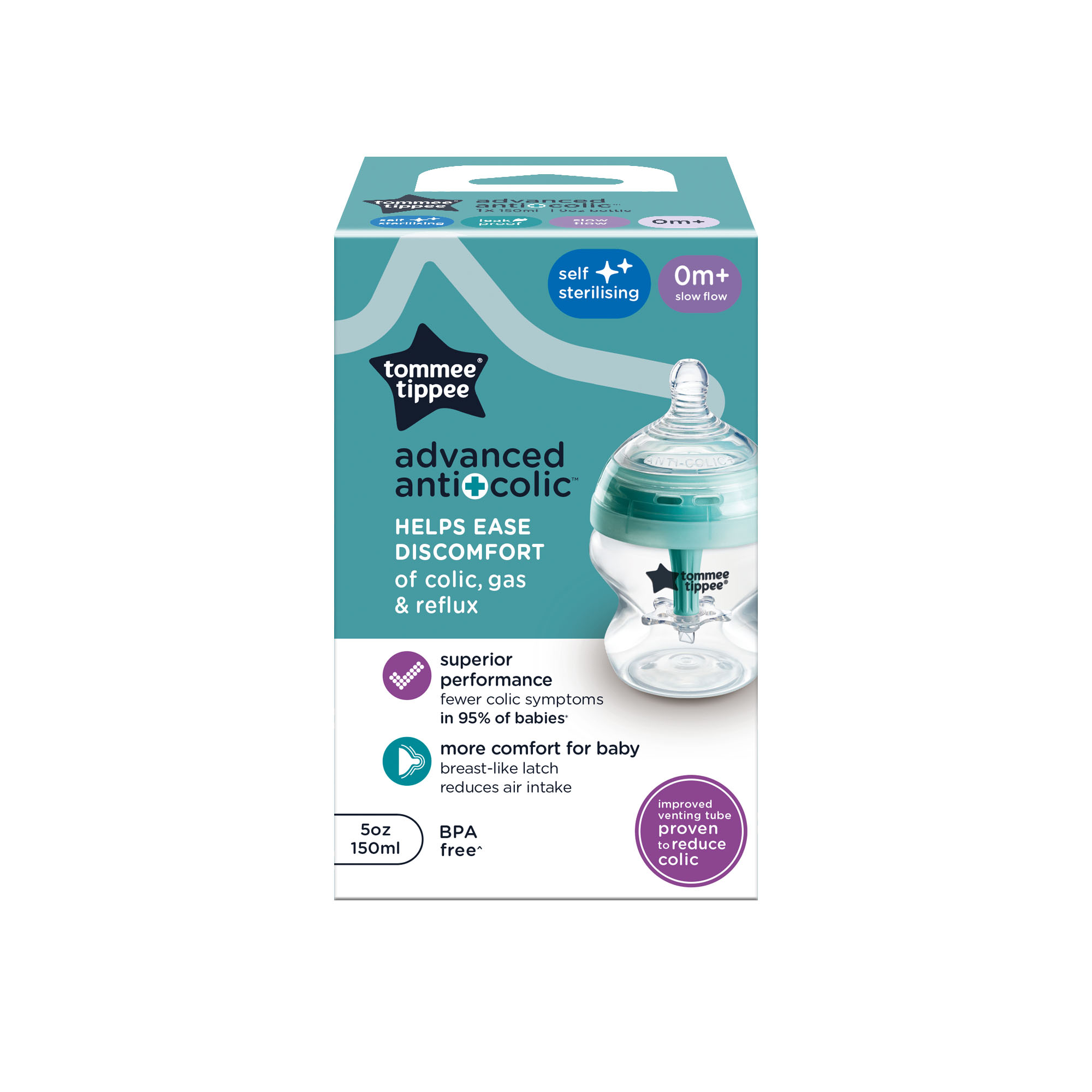 Tommee Tippee anti-kolik sutteflaske