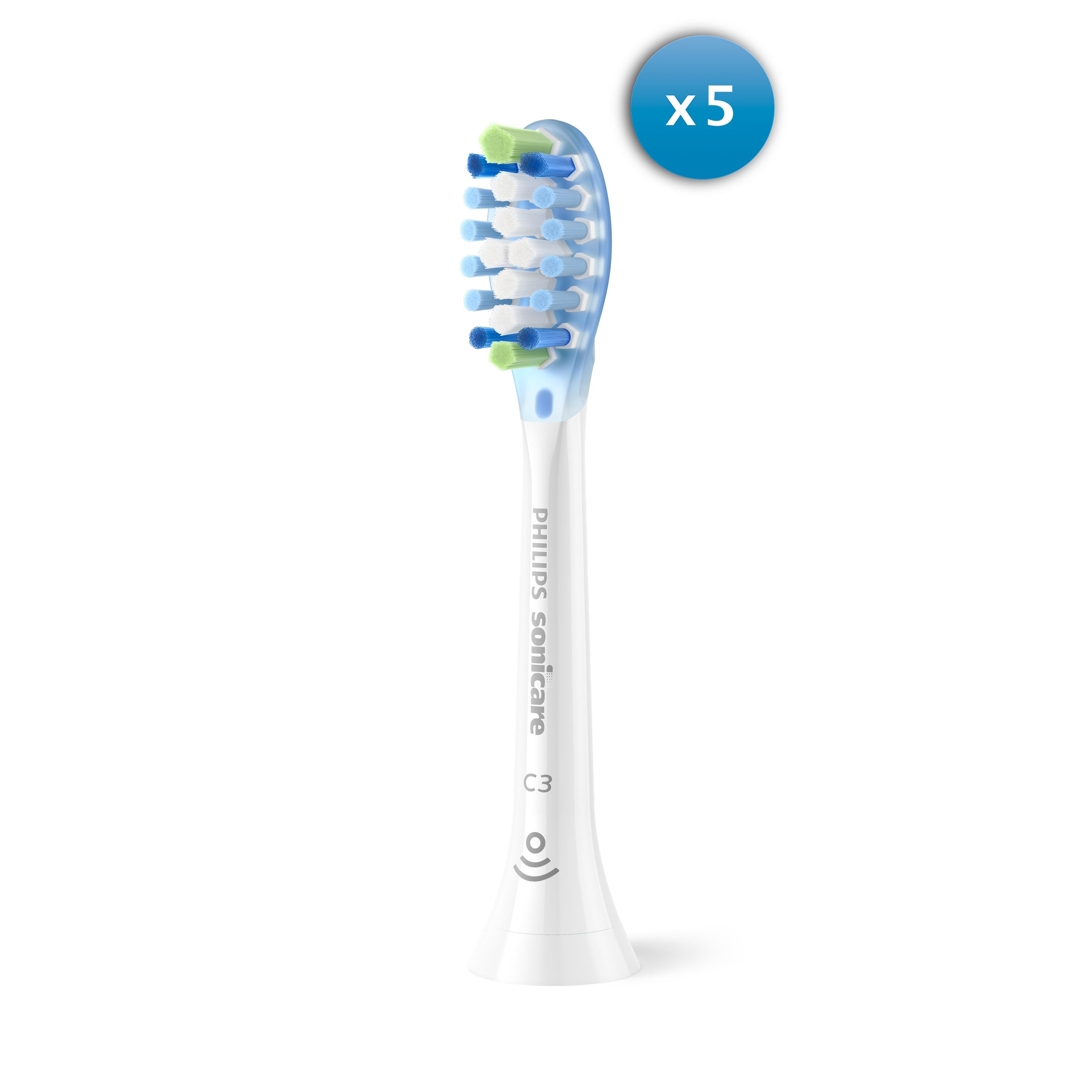 Philips Sonicare Premium Plaque Defence 5 x Tandbørstehoveder - Hvid