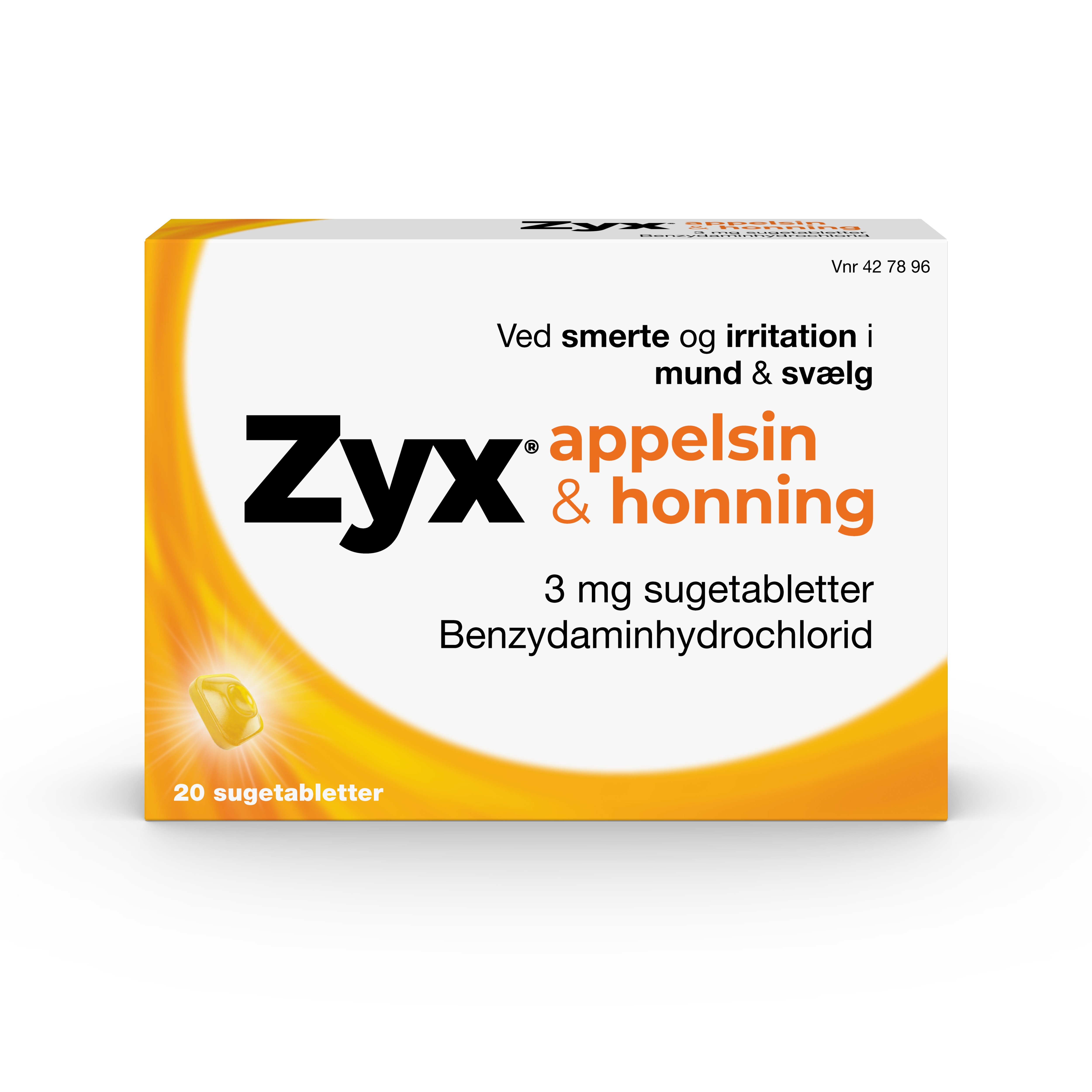 Zyx appelsin & honning