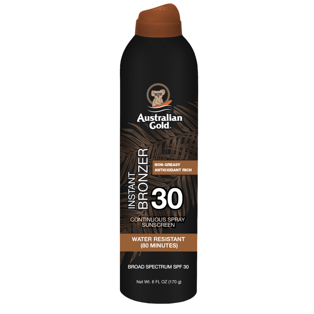 Australian Gold Instant Bronzer Continuous Spray SPF 30