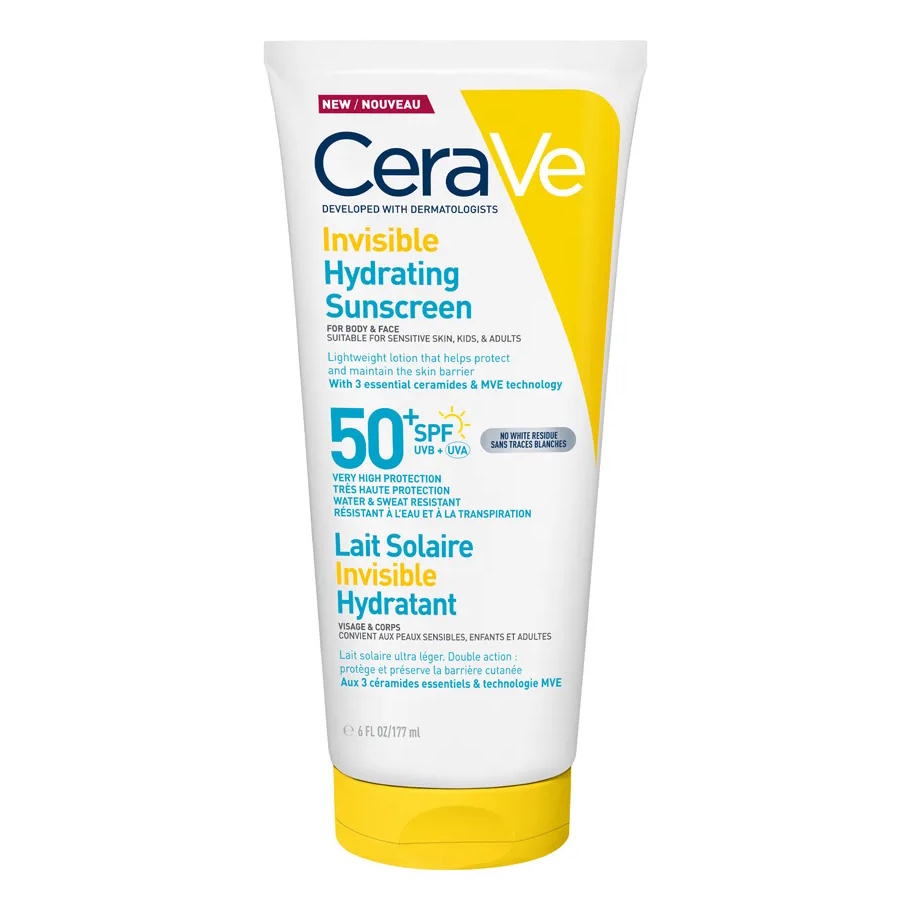 CeraVe Invisible Hydrating Sunscreen SPF 50+