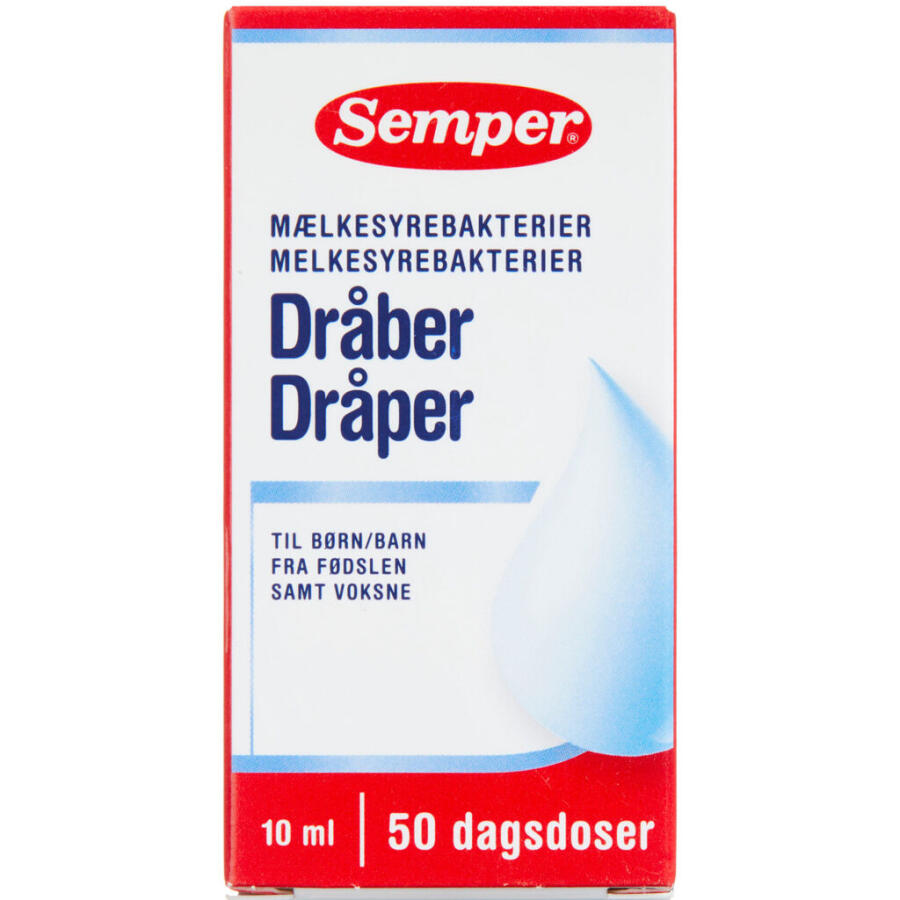 Semper Dråber (Mælkesyrebakterier)