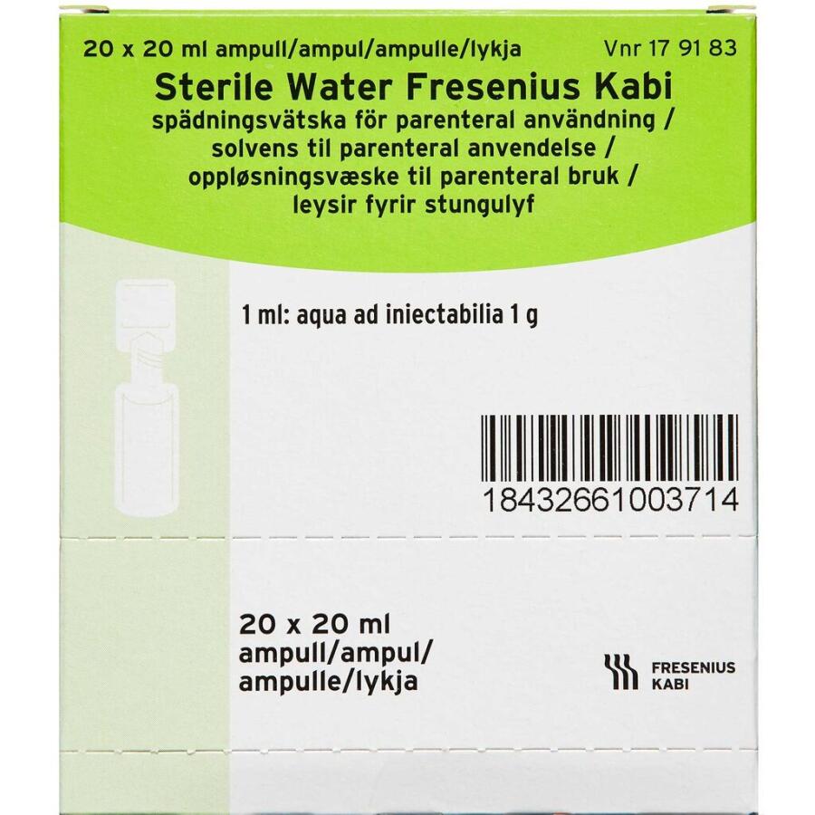 Sterile water "Fresenius Kabi"