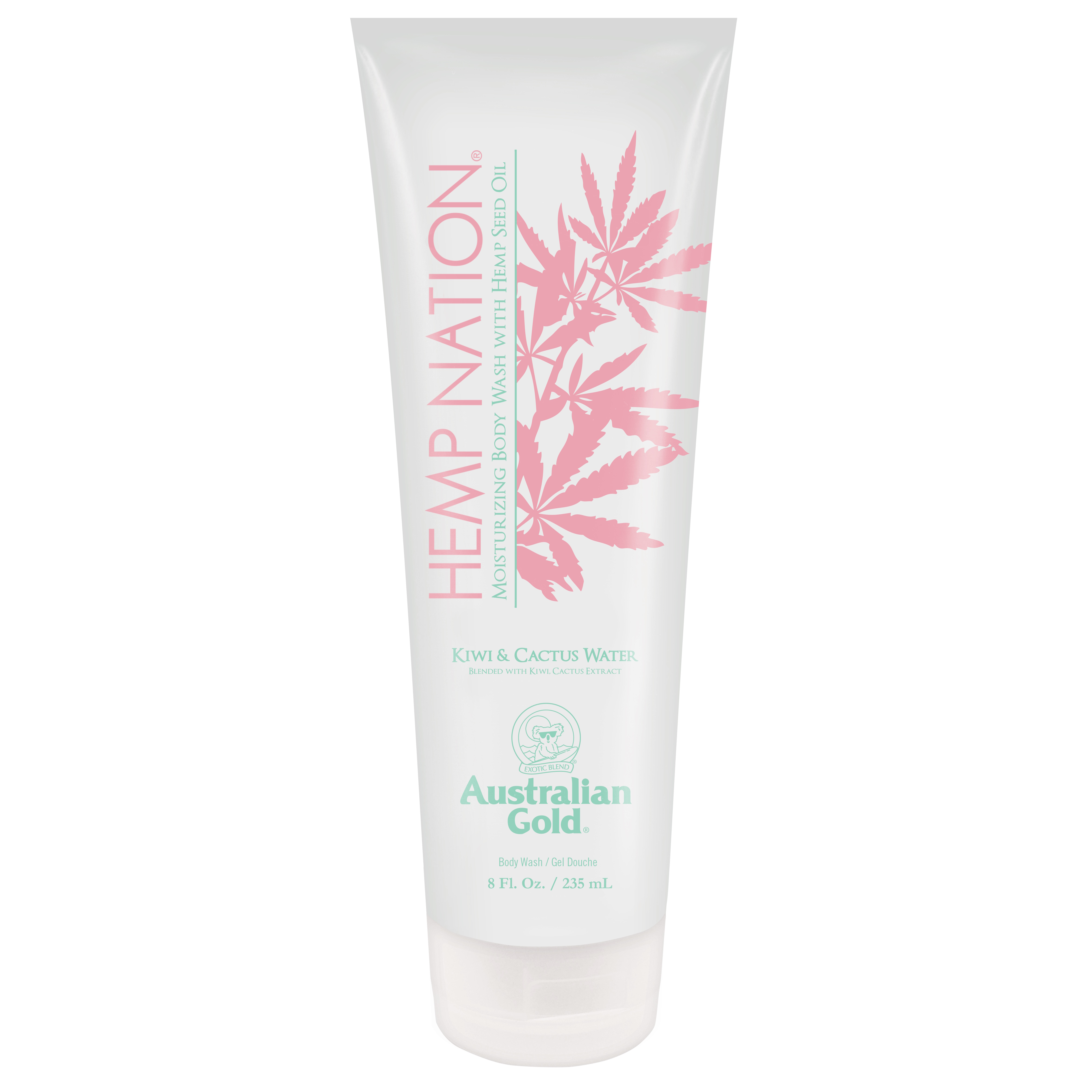 Australian Gold Hemp Nation Kiwi & Cactus Water Body Wash