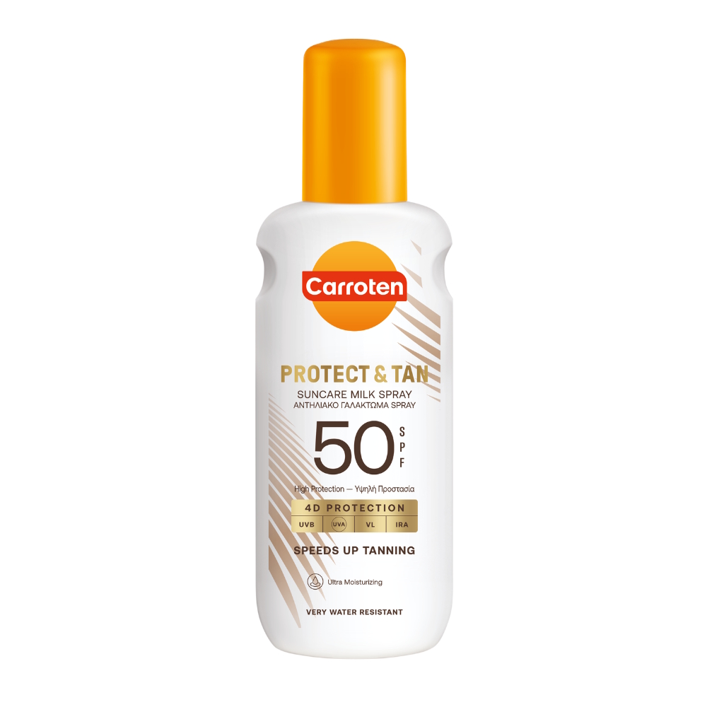 Carroten Protect & Tan Body Milk Spray SPF 50
